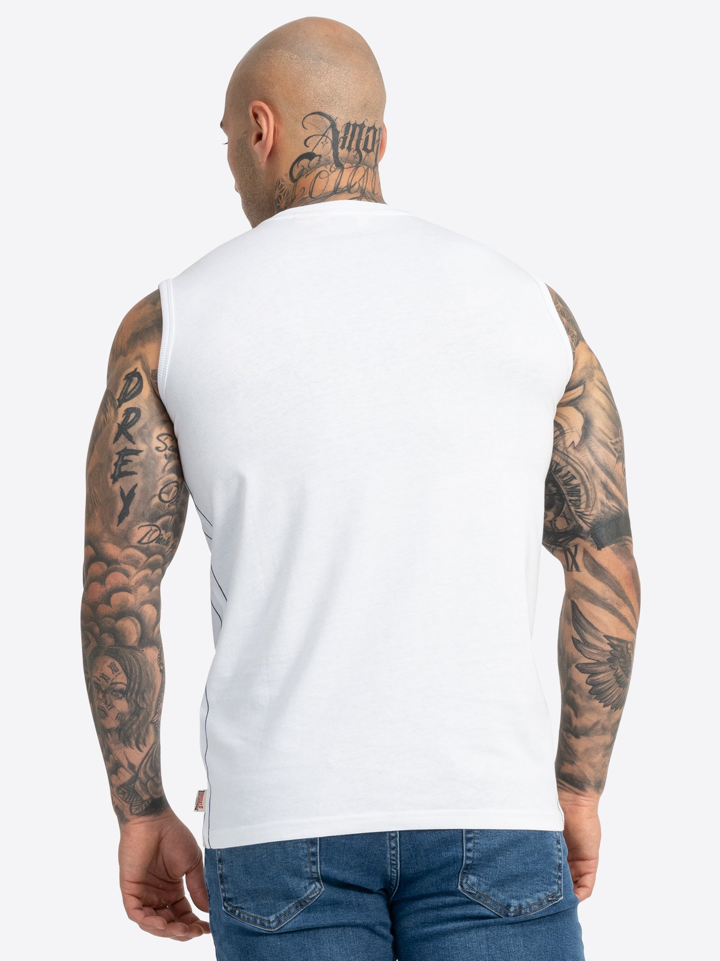 Lonsdale 114758 St. Agnes Singlet Weiss