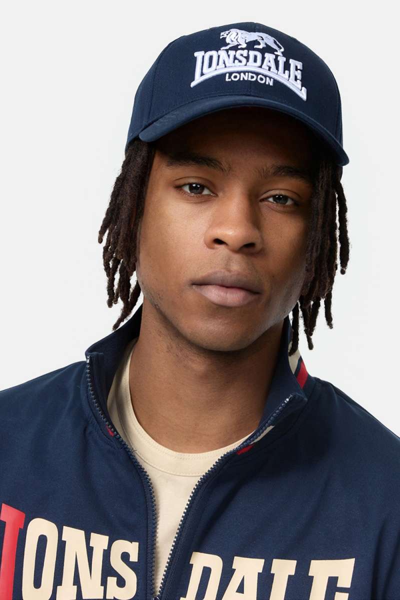 Lonsdale 114961 Cap Salford Navy