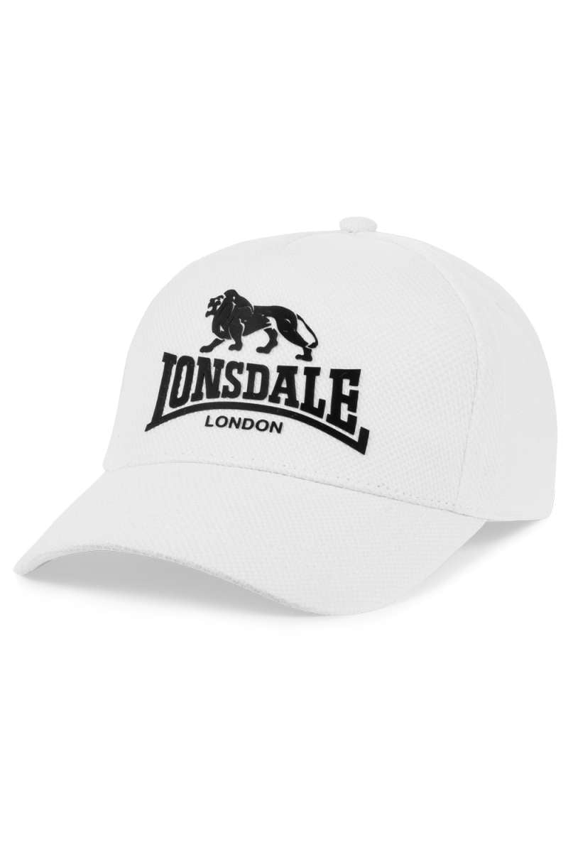 Lonsdale 114965 Beckbury Cap Weiss