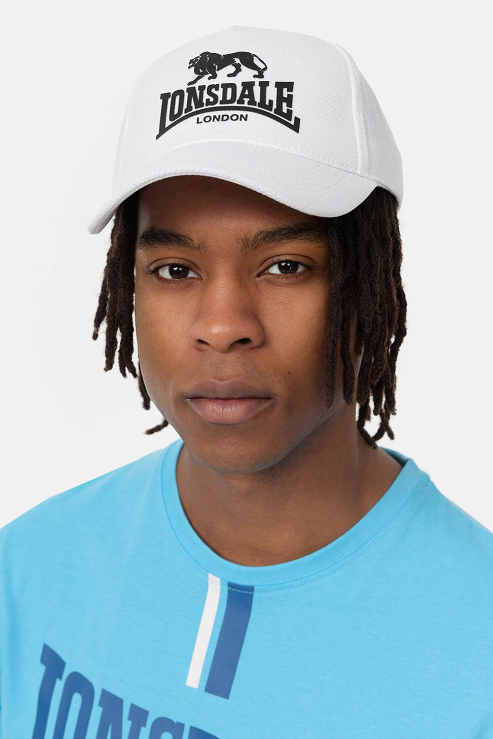 Lonsdale 114965 Beckbury Cap Weiss