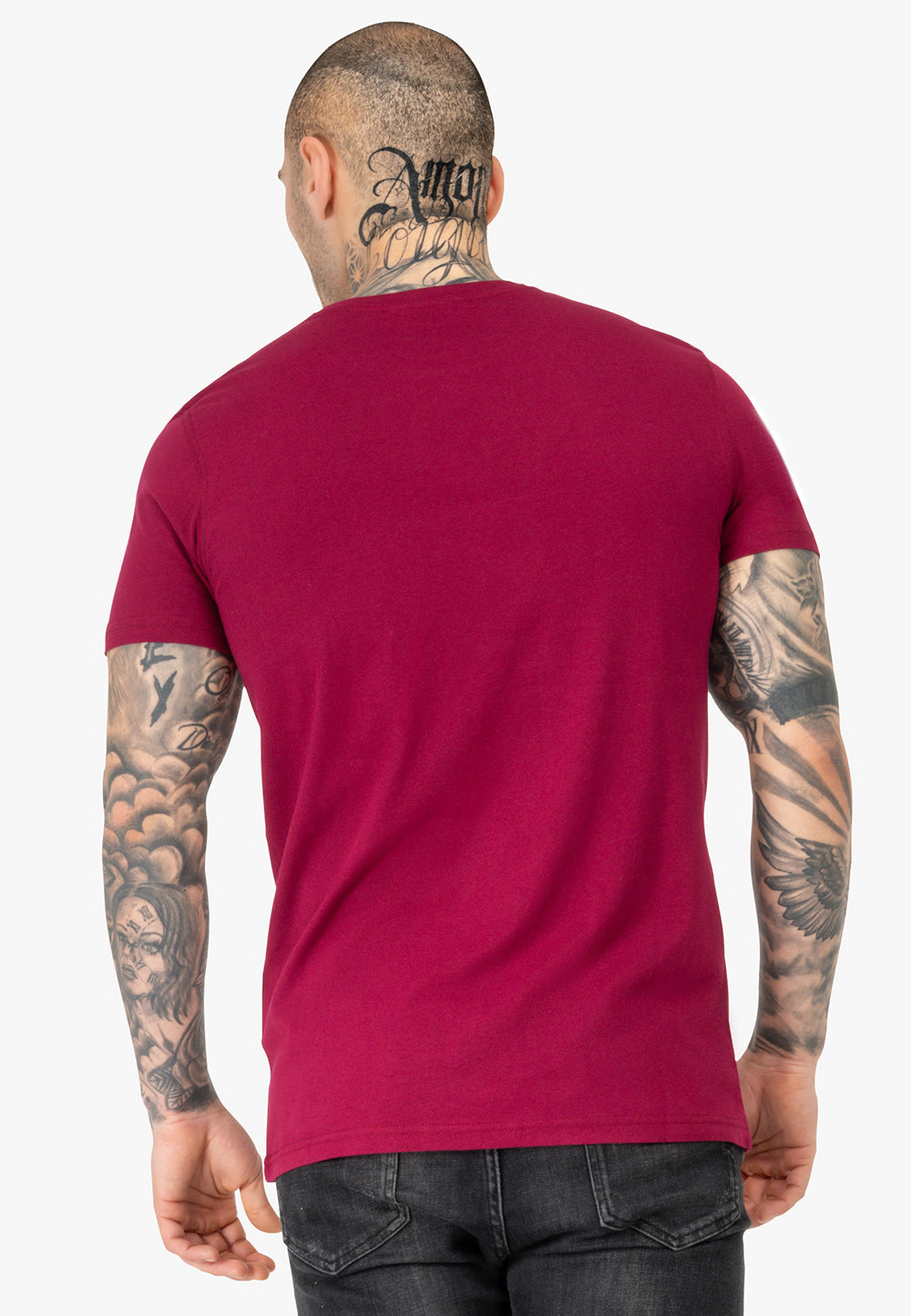 Lonsdale T-Shirt mit zweifarbigem Logodruck