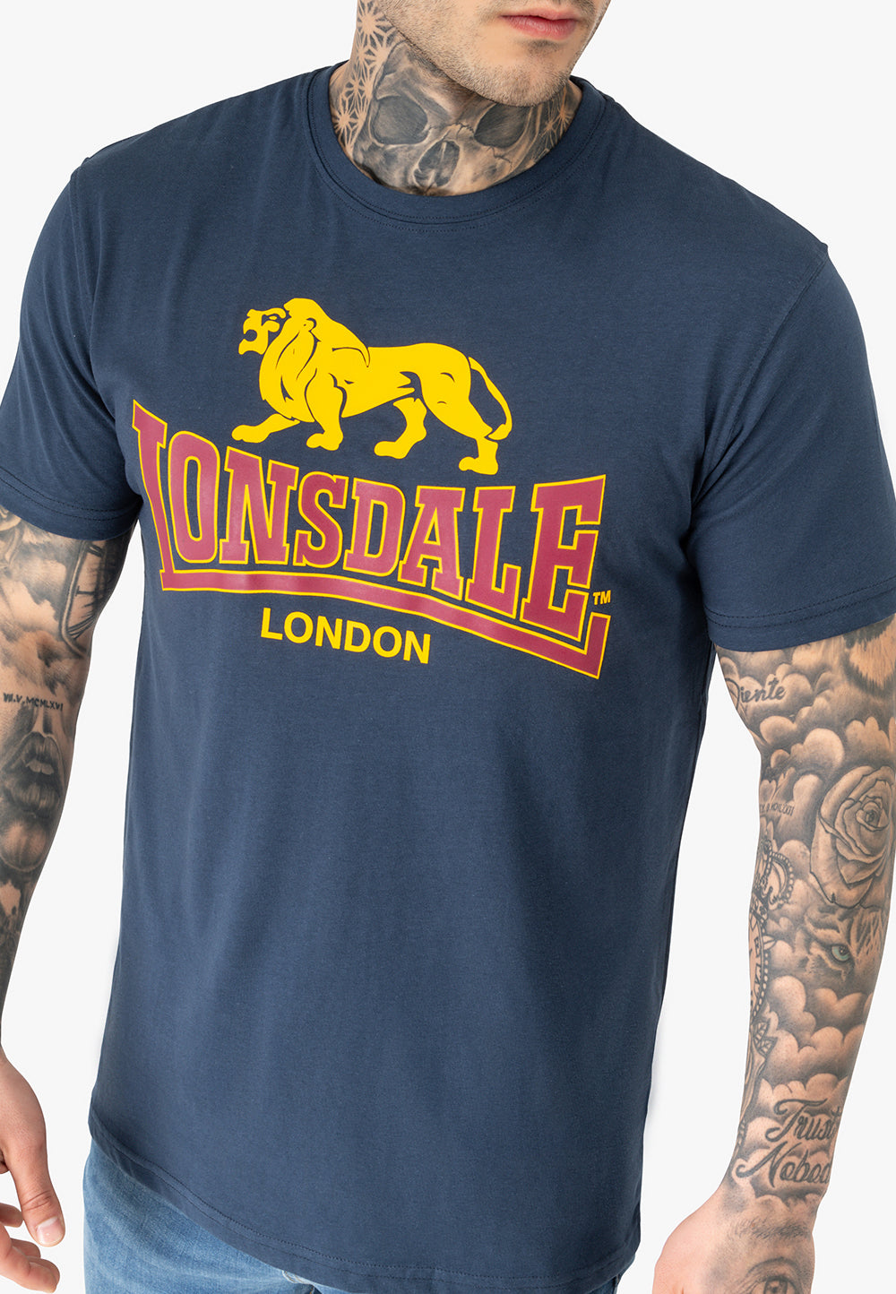 Lonsdale 115006 Taverham T-Shirt - Navy
