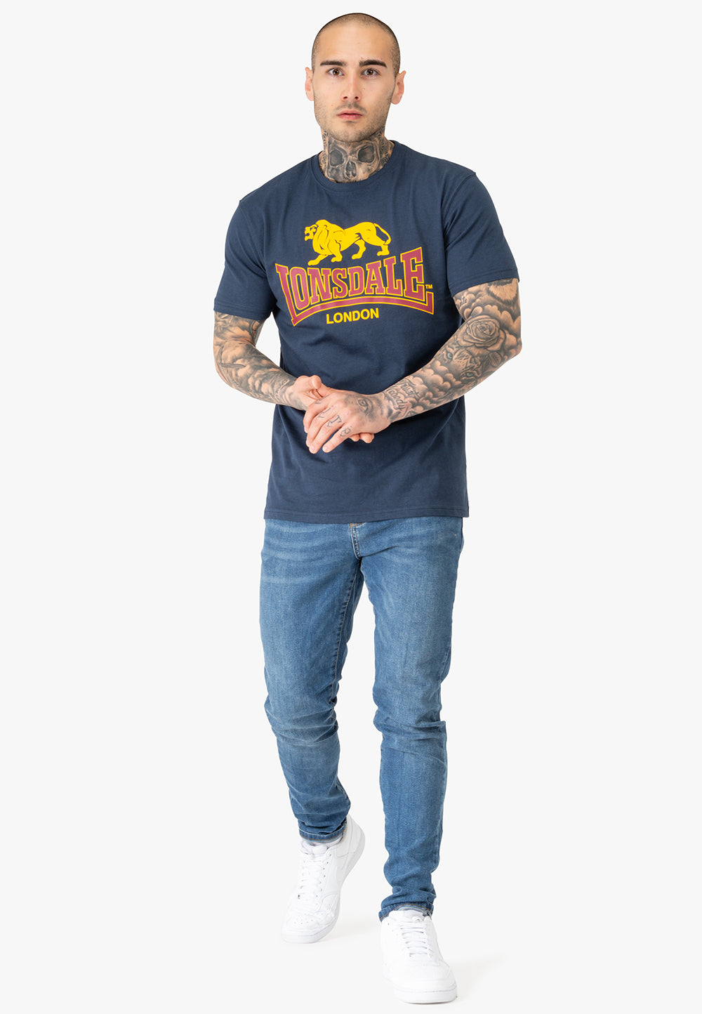 Lonsdale 115006 Taverham T-Shirt - Navy