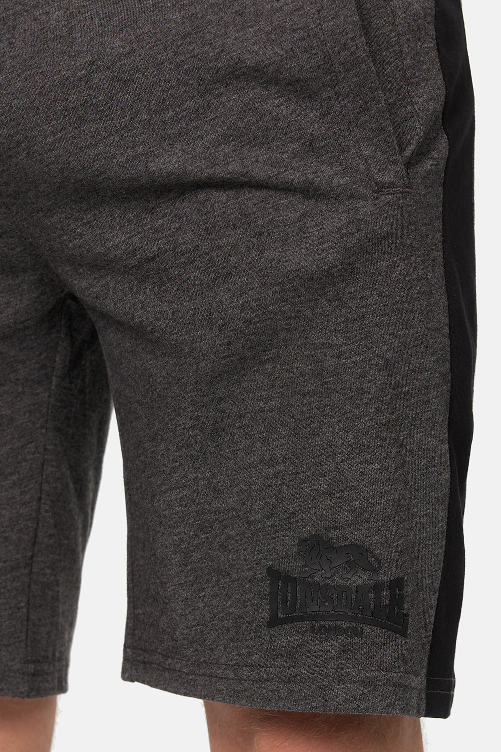 Lonsdale 115034 Alvingham Shorts Marl Ash