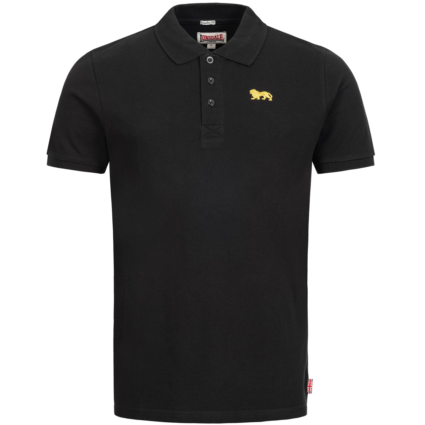 Lonsdale 115075 Whalton Poloshirt Schwarz