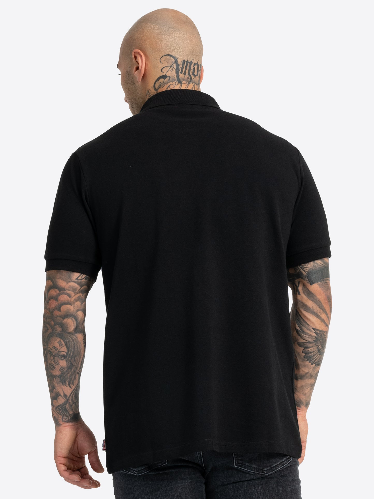 Lonsdale 115075 Whalton Poloshirt Schwarz