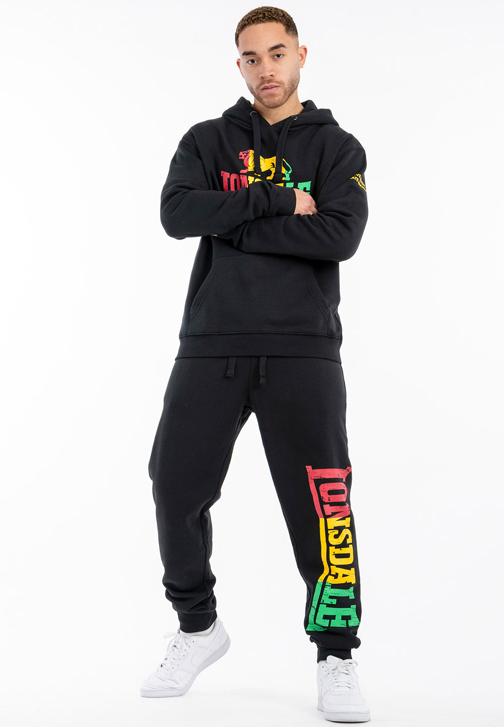 Lonsdale 115084 Sounds Two Jogginghose Schwarz