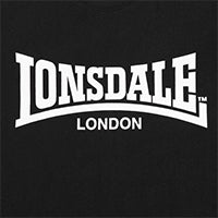 Lonsdale 115085 Sussex Doppelpack T-Shirt Schwarz