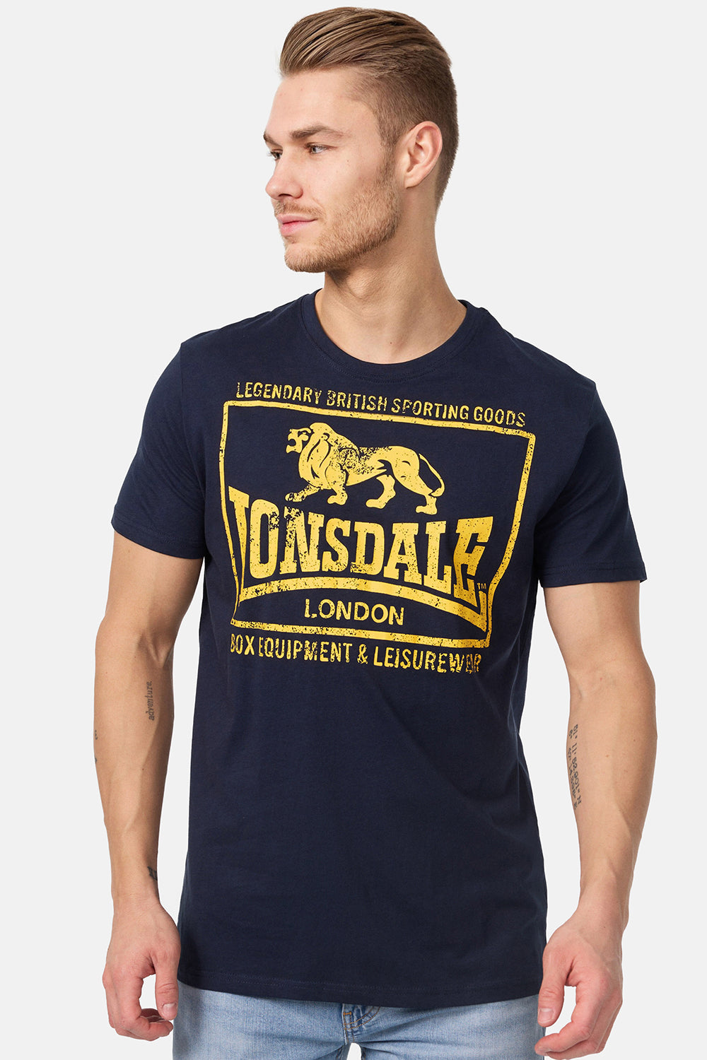 Lonsdale 115722 Hounslow T-Shirt - Navy