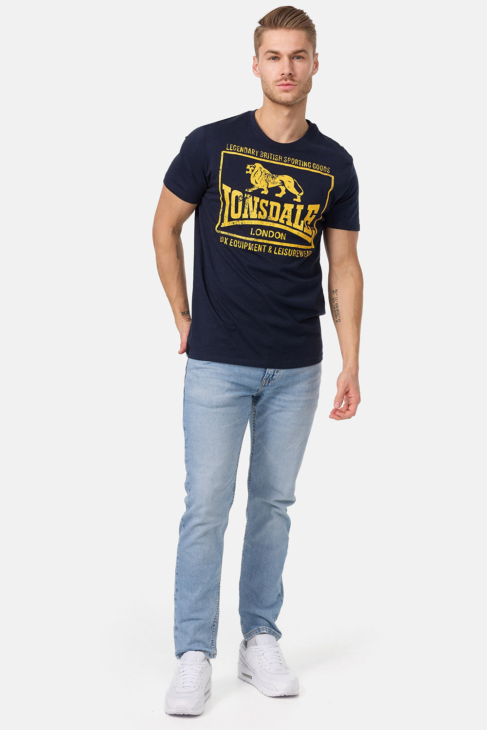 Lonsdale 115722 Hounslow T-Shirt - Navy