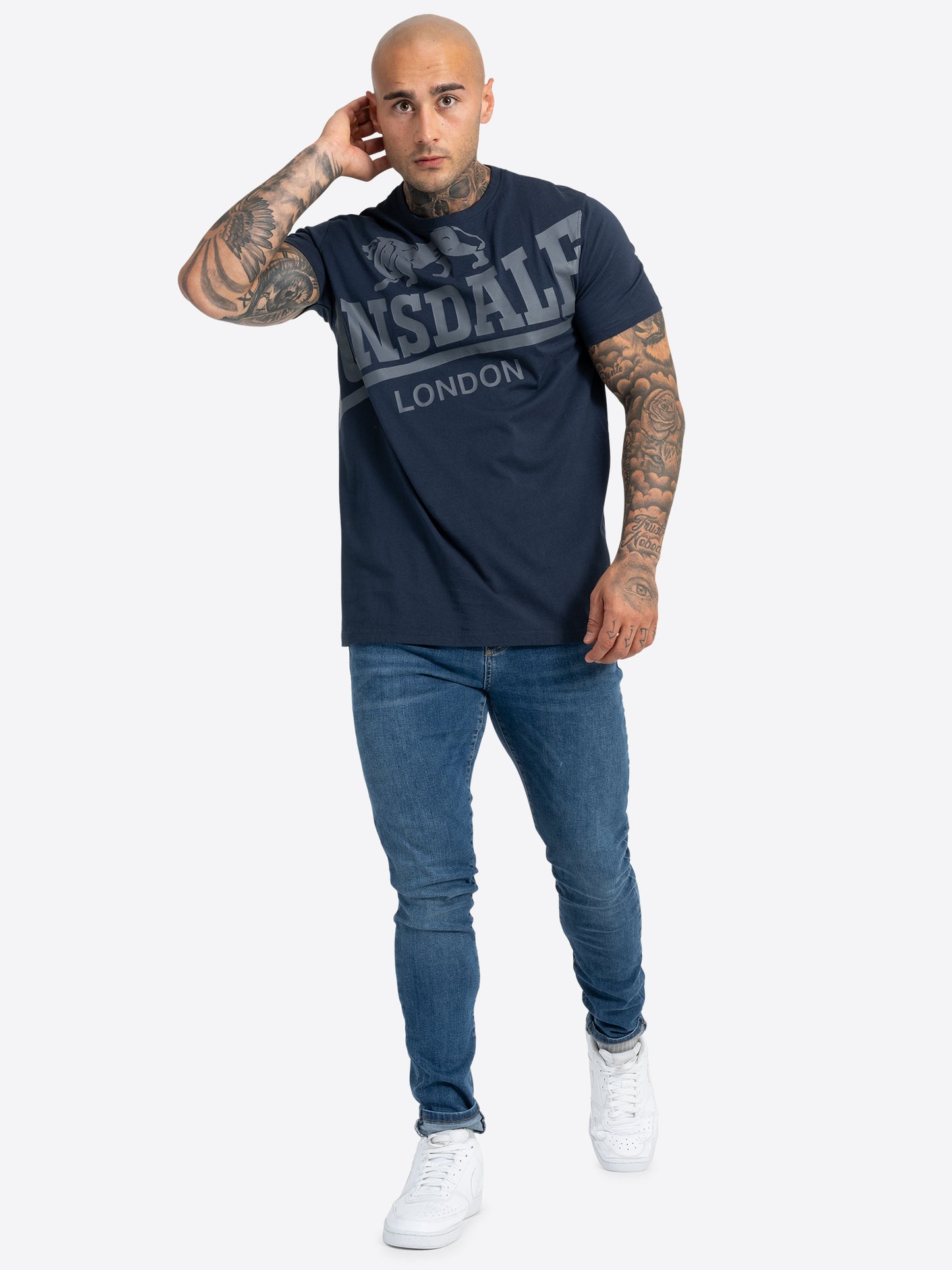 Lonsdale 116018 Watton T-Shirt - Navy