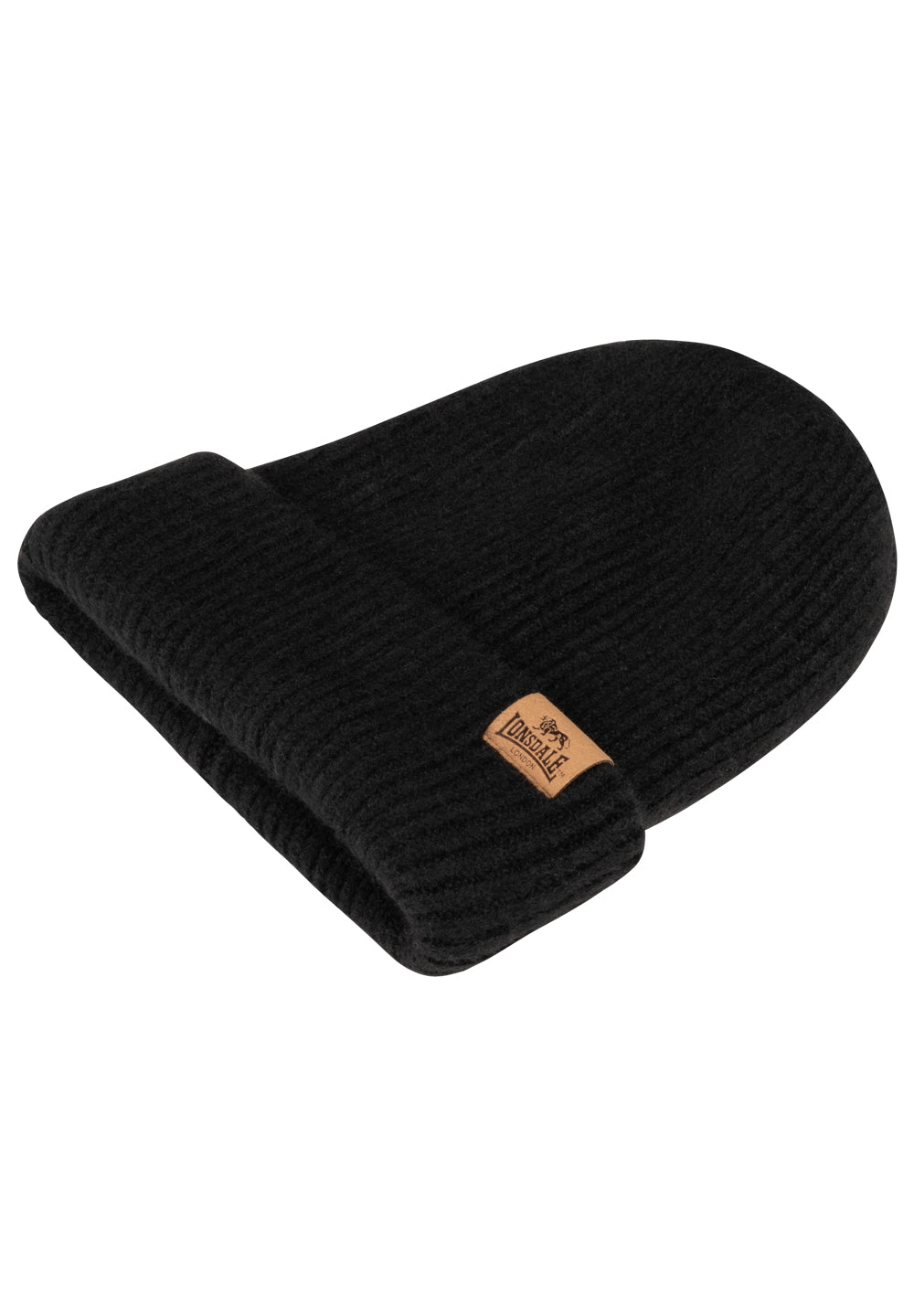 Lonsdale 116021 Bridport Beanie Schwarz