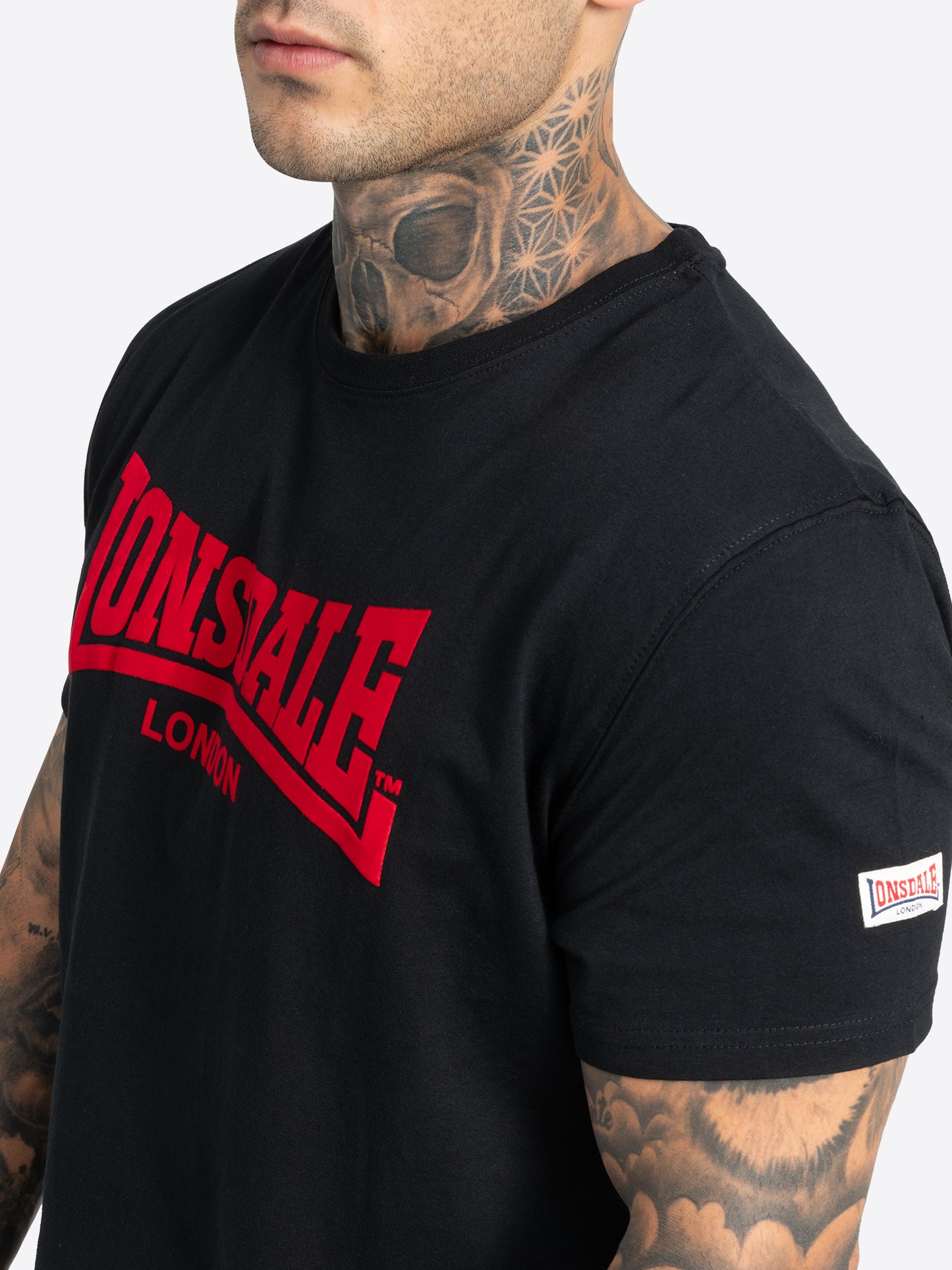 Lonsdale 117018 LL008 One Tone T-Shirt - Schwarz