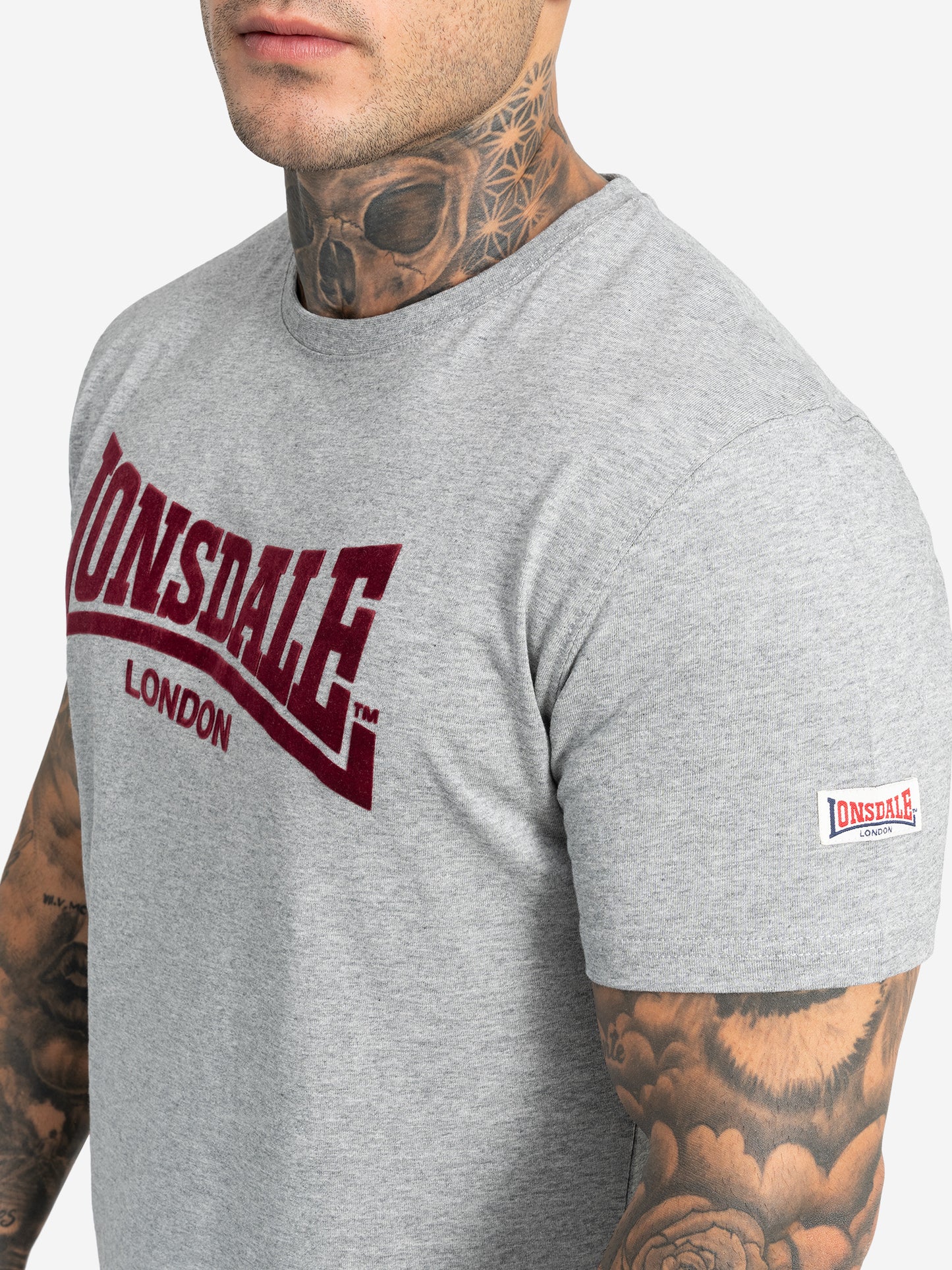 Lonsdale 117018 LL008 One Tone T-Shirt - Marlgrey