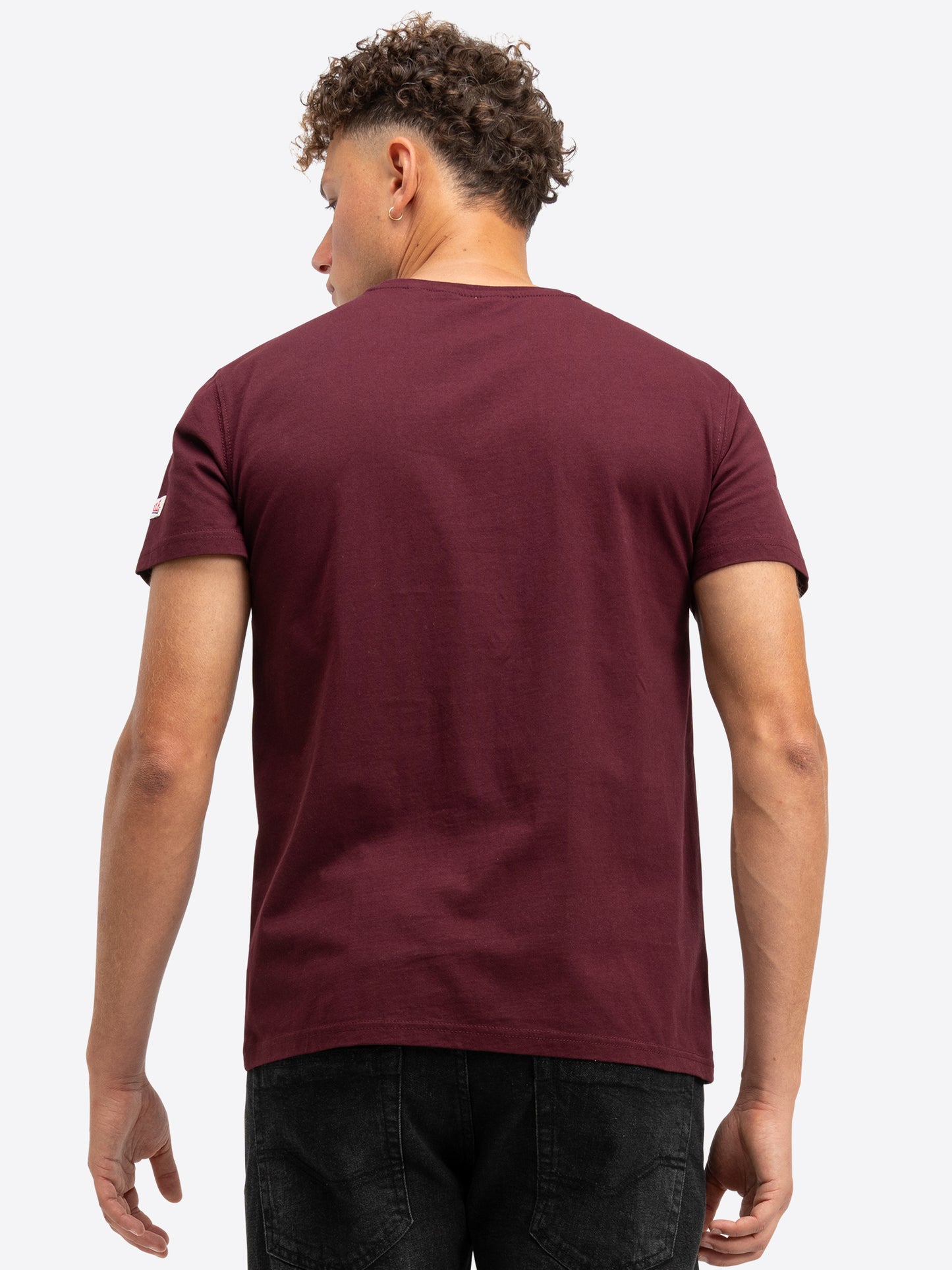 Lonsdale 117018 LL008 One Tone T-Shirt - Oxblood
