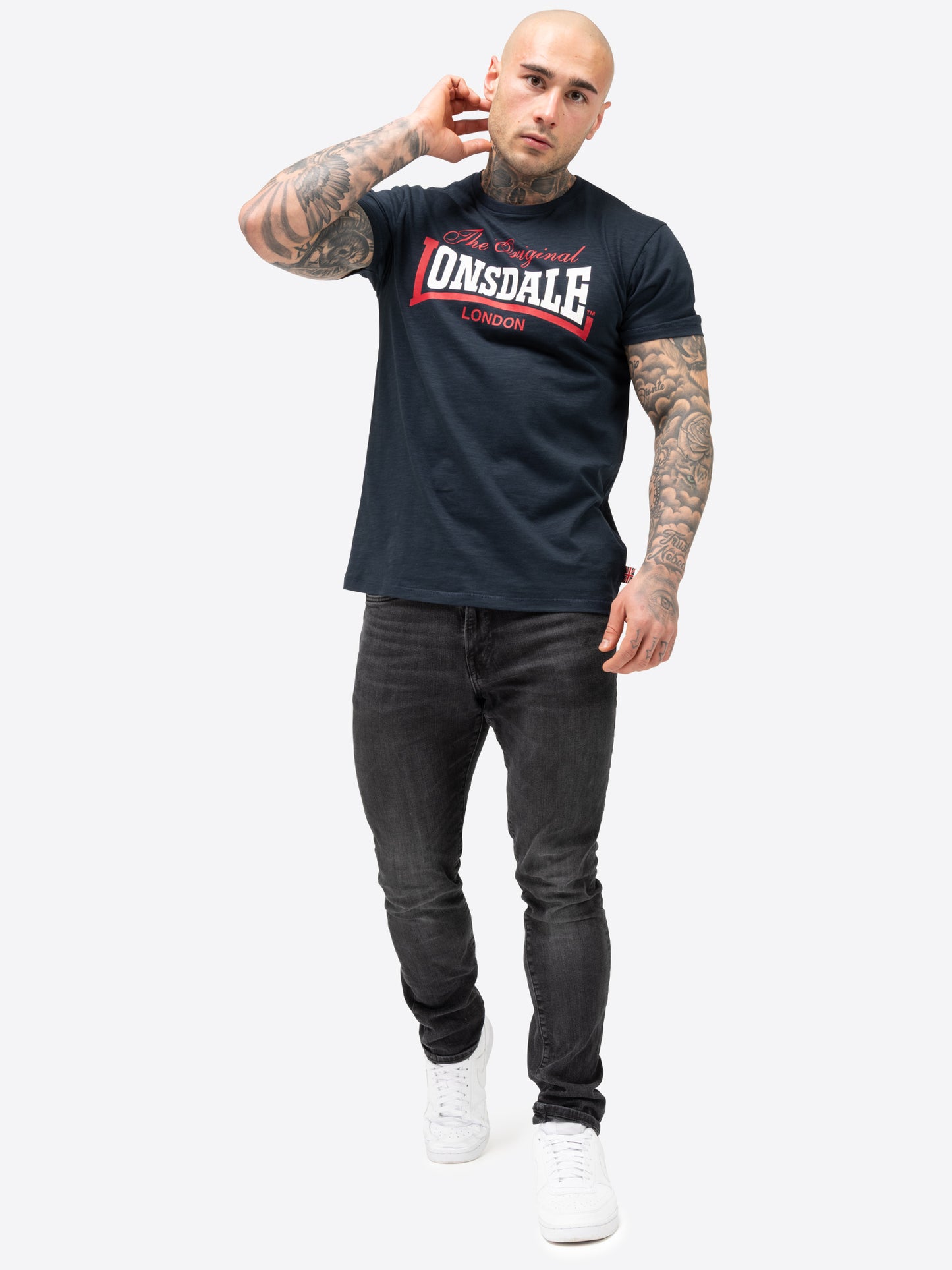 Lonsdale 117019 Aldingham T-Shirt - Dark Navy
