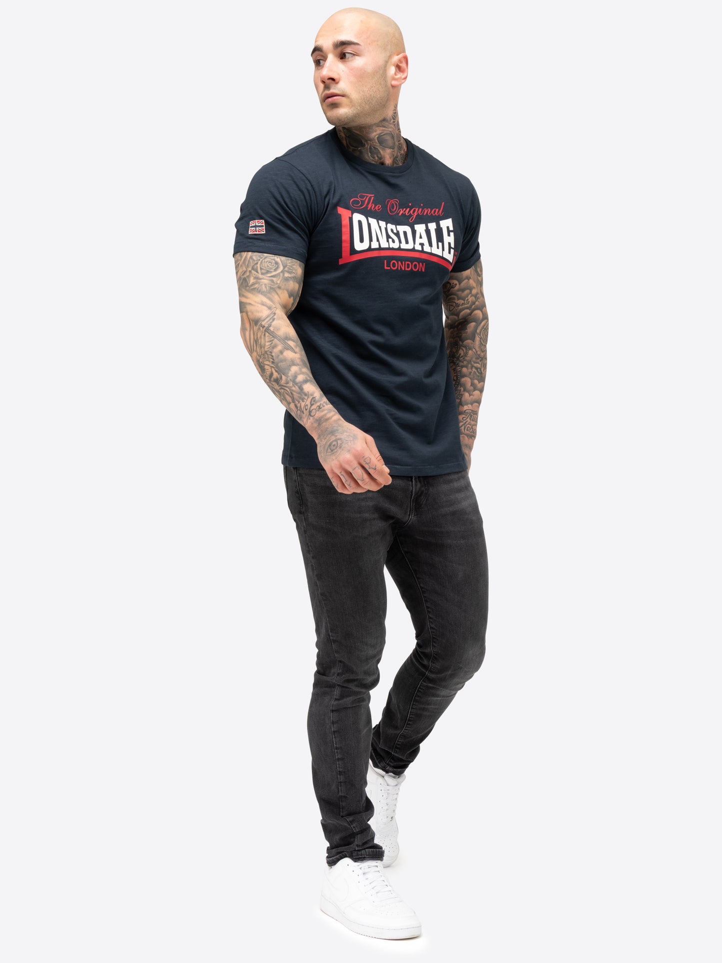 Lonsdale 117019 Aldingham T-Shirt - Dark Navy