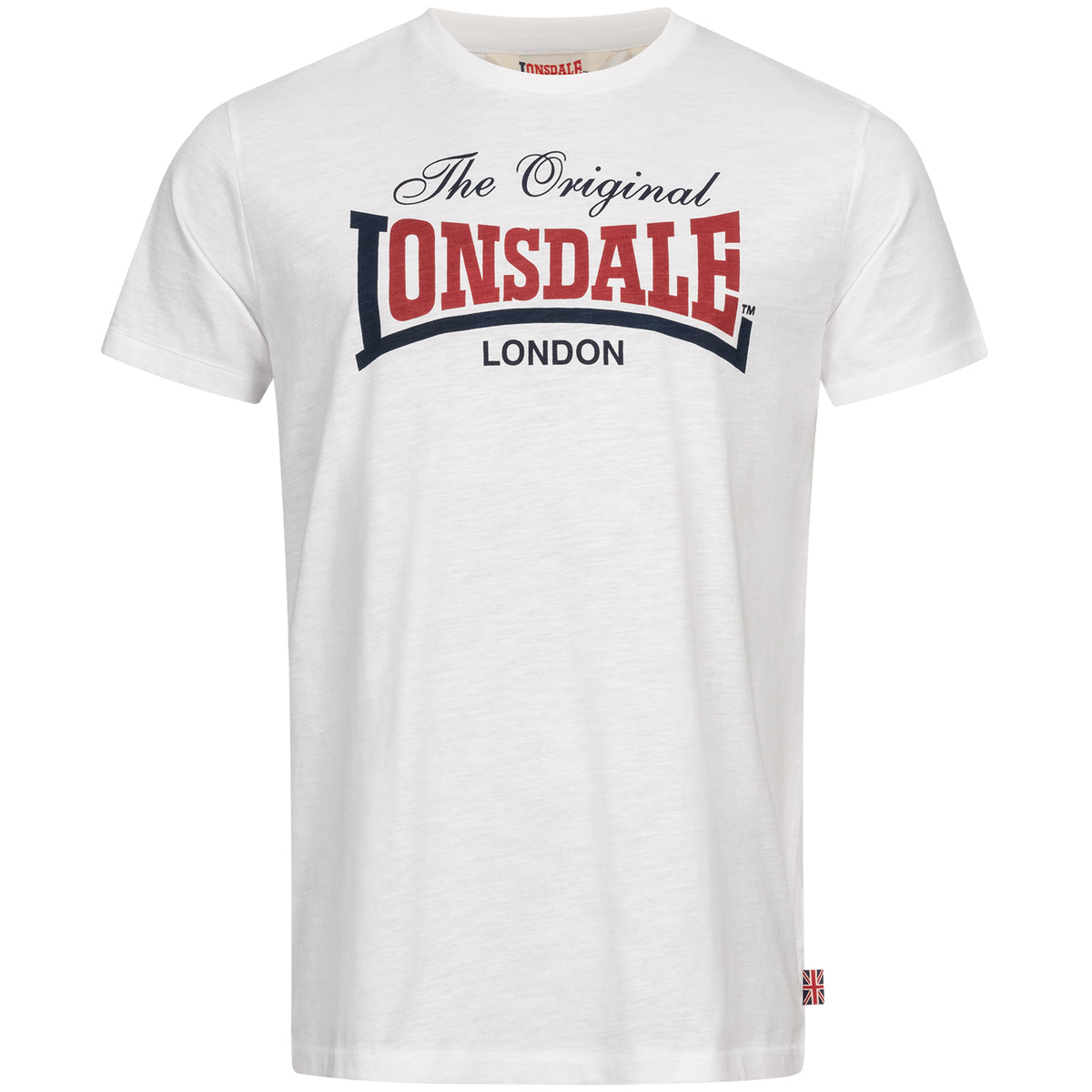 Lonsdale London T-Shirt in Weidd für Herren mit Logo-Print