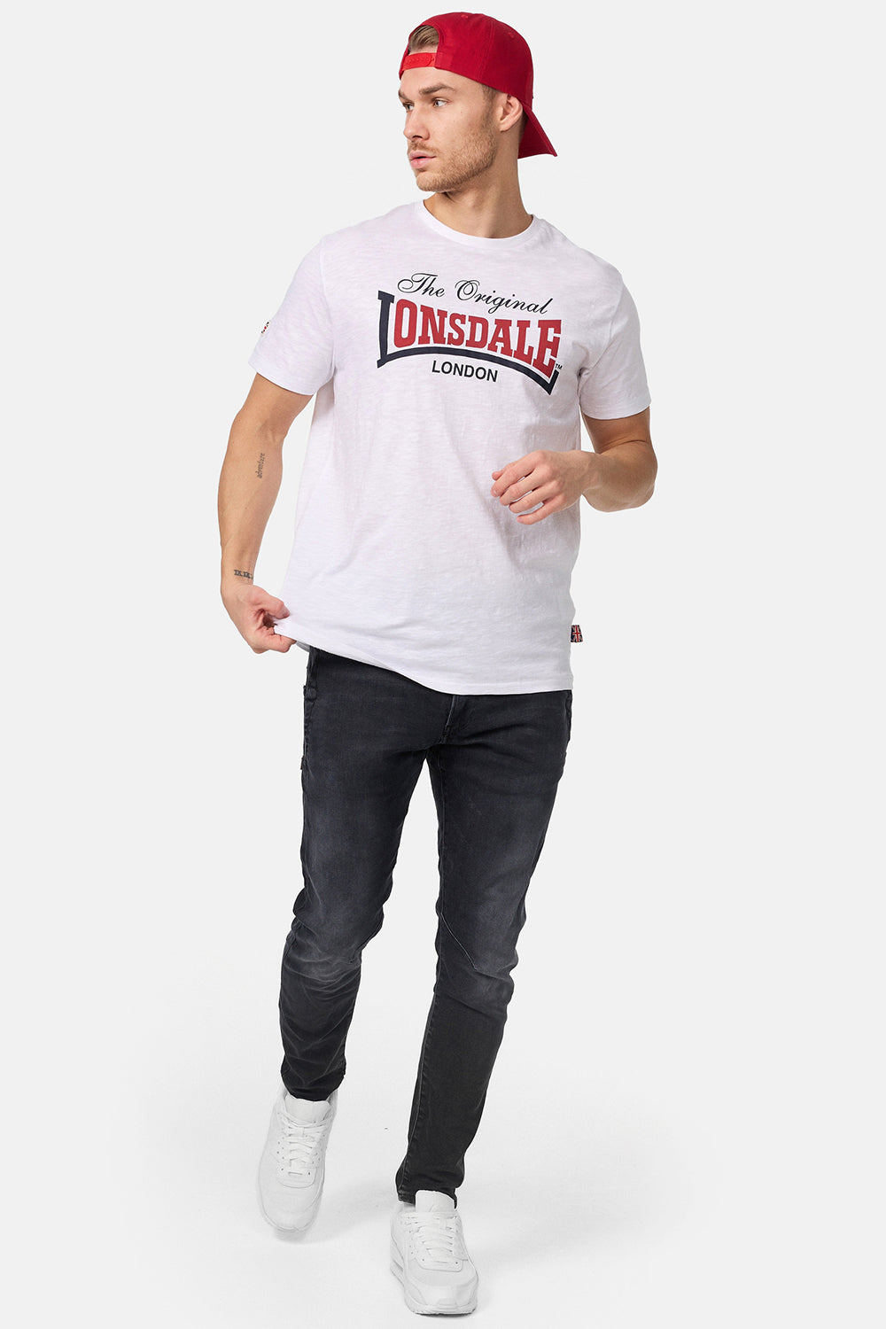 Lonsdale 117019 Aldingham T-Shirt - Weiss