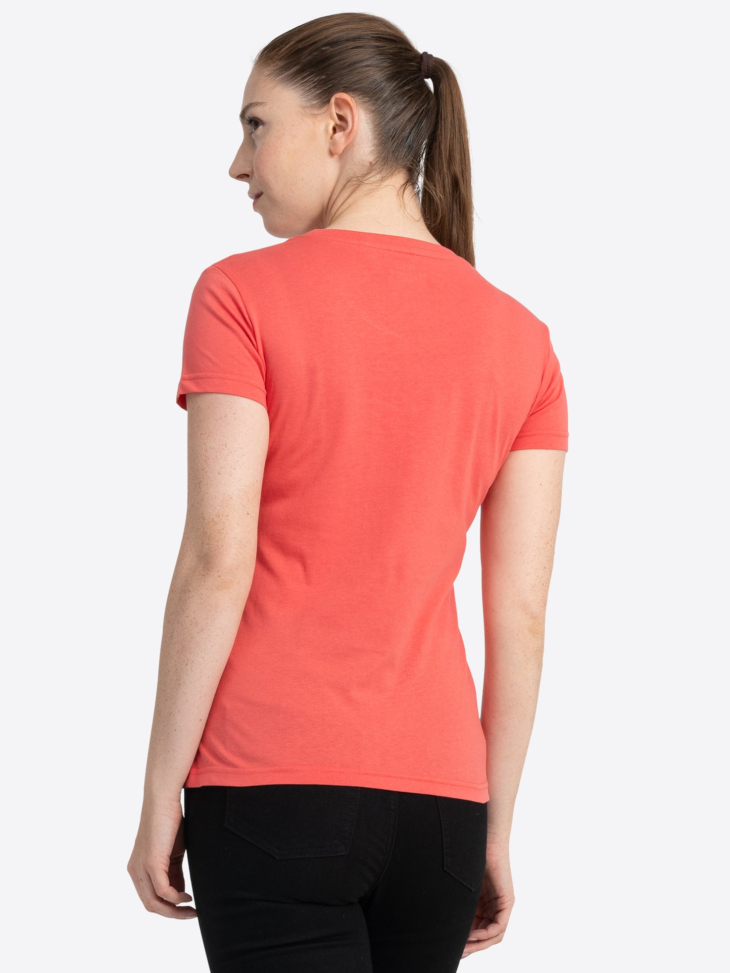 Lonsdale London 117020 Ladies Cartmel T-Shirt Salmon