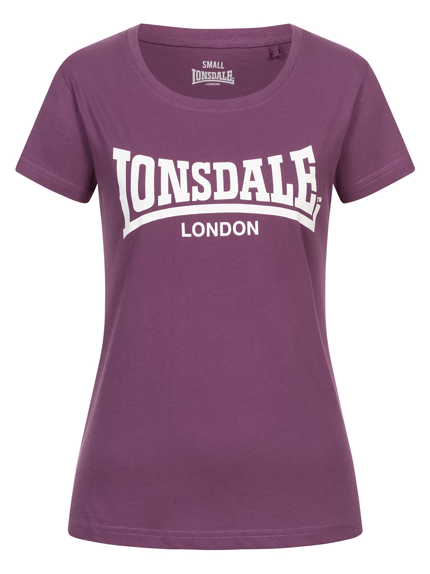 Lonsdale London T-Shirt Damen Aubergine