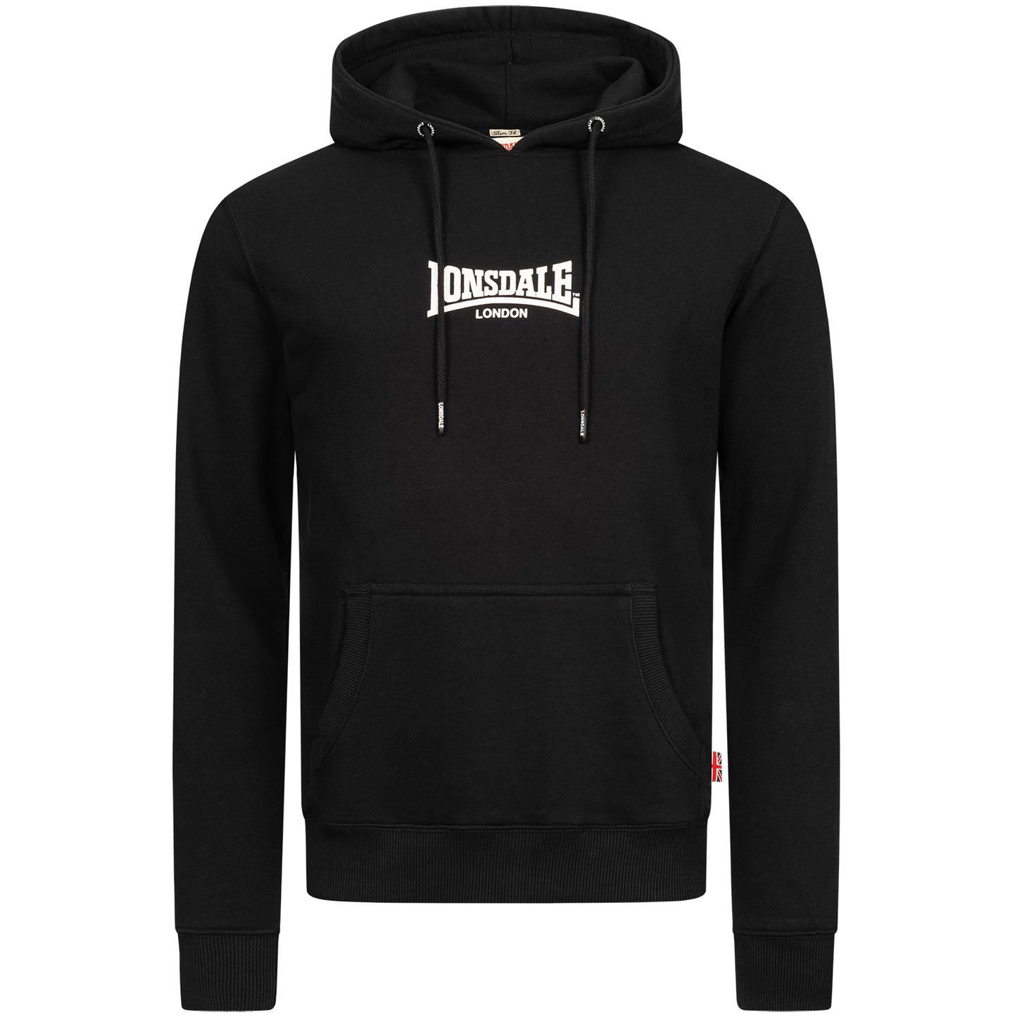 Lonsdale 117026 Beetham Hoodie Schwarz
