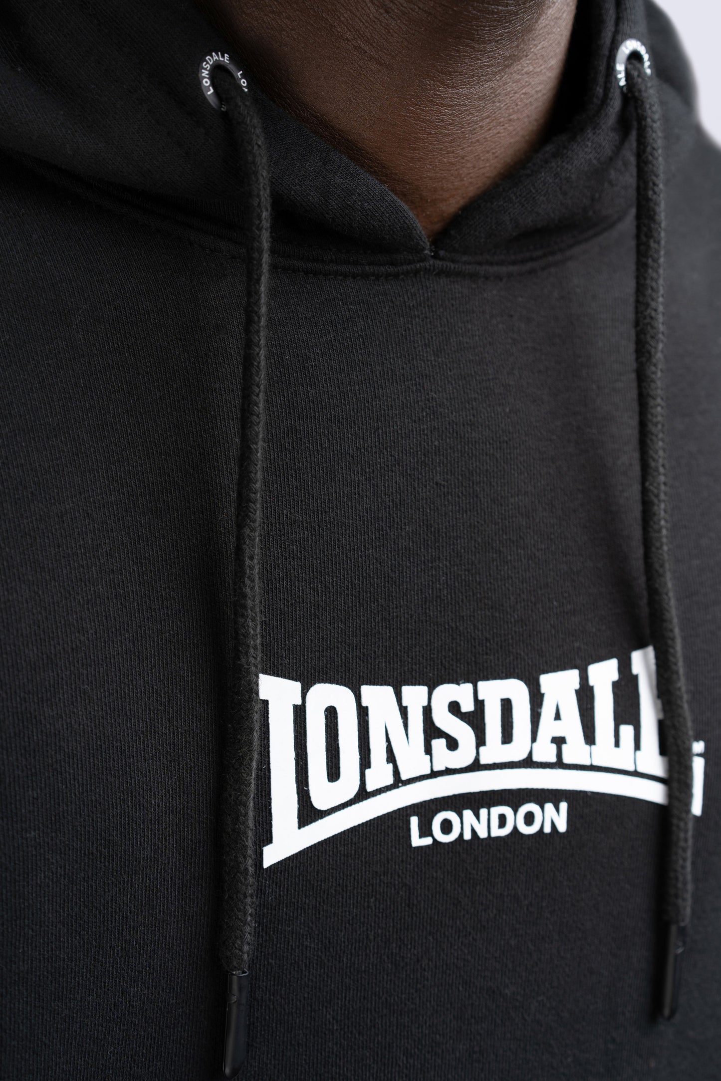 Lonsdale 117026 Beetham Hoodie Schwarz
