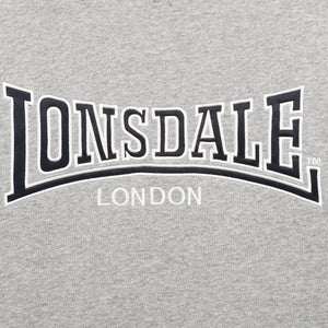Lonsdale 117029 Berger LP181 Sweatshirt Marl Grey