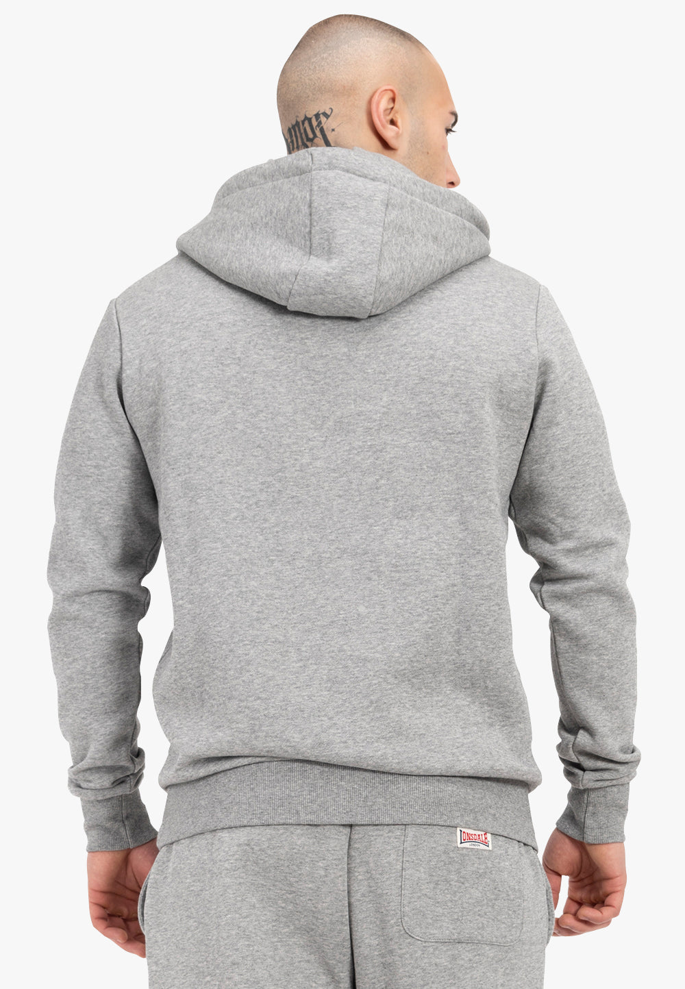 Lonsdale Kapuzensweatshirt in klassischem Design mit Frontprint, Kängurutasche und verstellbarer Kapuze – sportlich-lässig und bequem