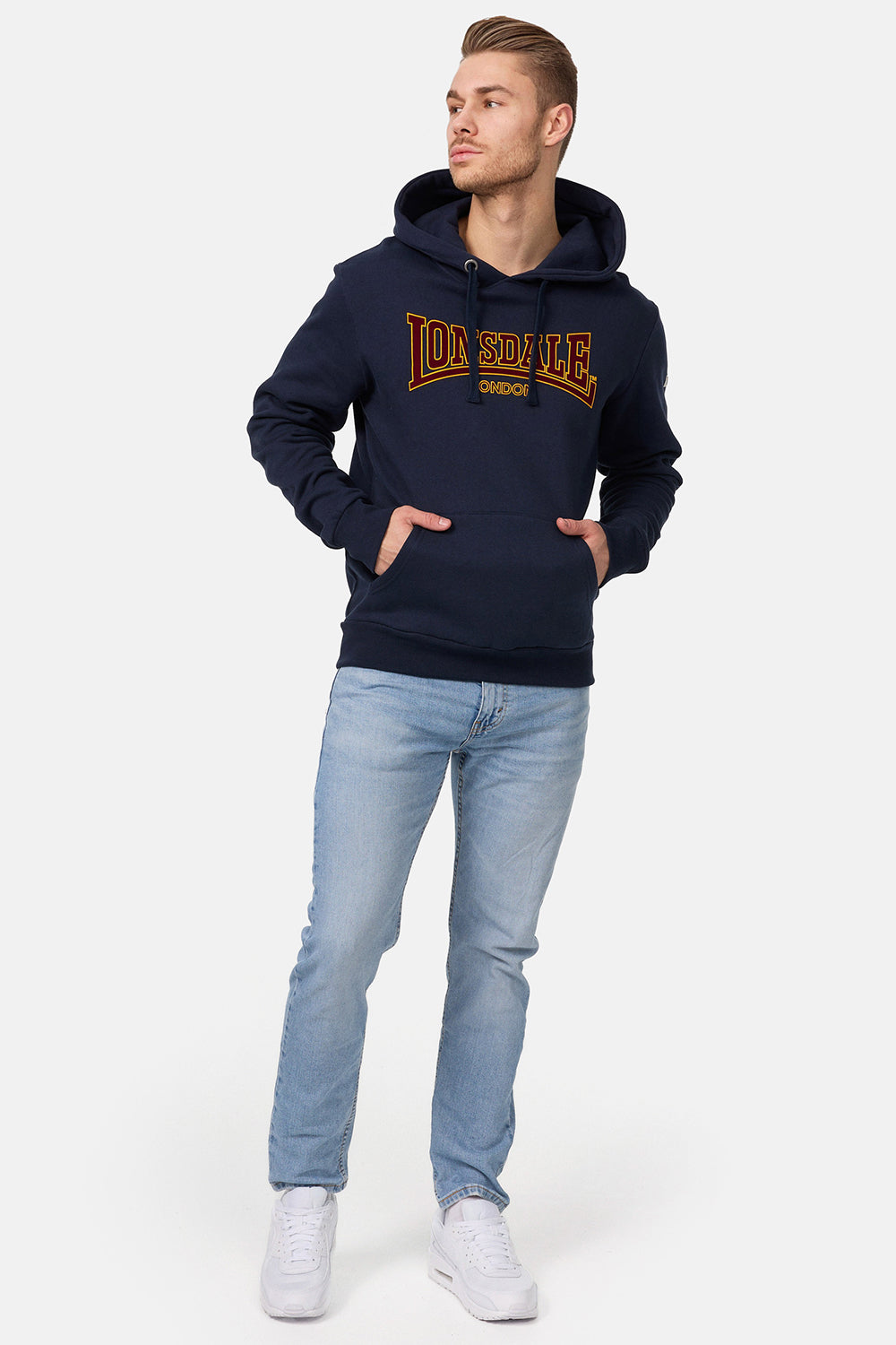 Lonsdale 117030 Hooded Classic LL002 Navy