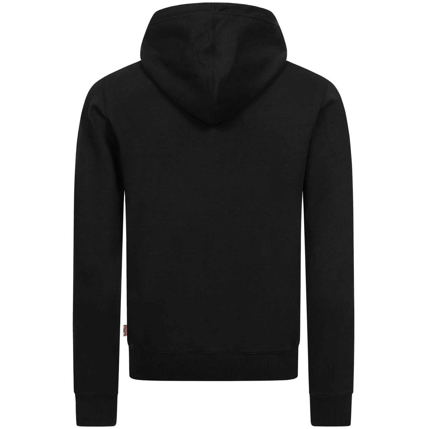 Lonsdale 117032 Hooded One Tone Kapuzenpullover Schwarz