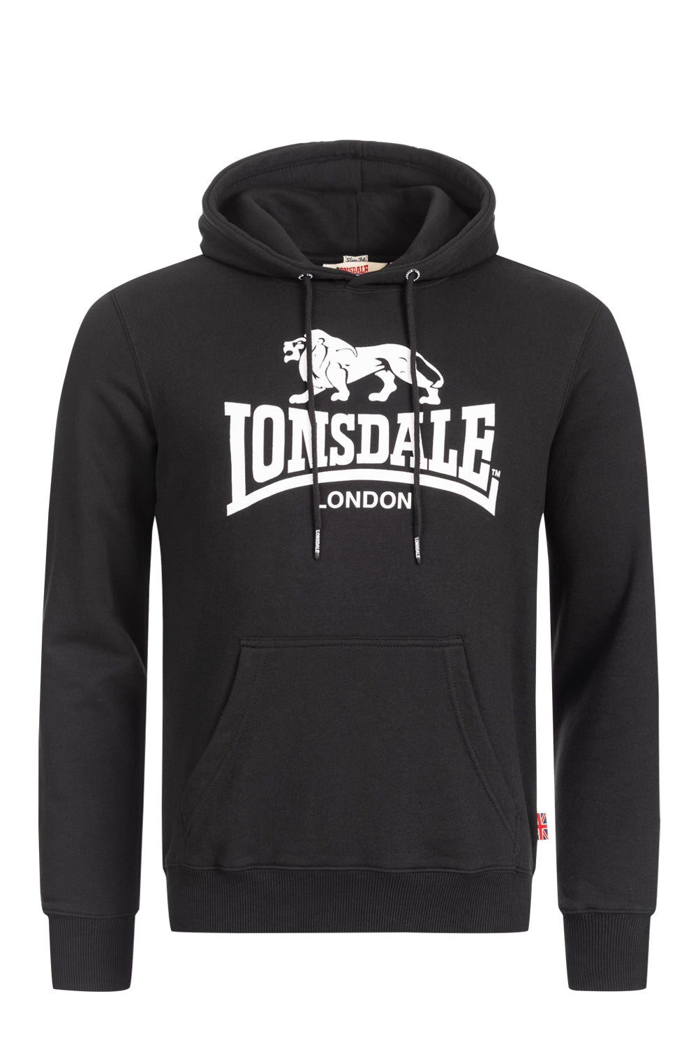 Lonsdale 117033 Fremington Hoodie Schwarz