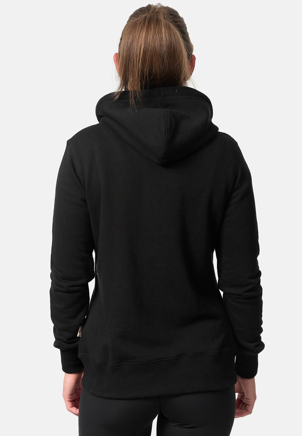 Lonsdale London 117084 Ladies Calder Vale Kapuzensweatjacke Schwarz