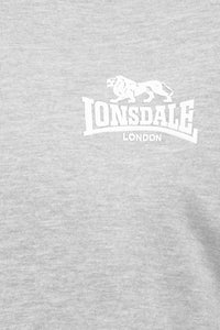 Lonsdale 117085 Longridge Sweatshirt Marl Grey