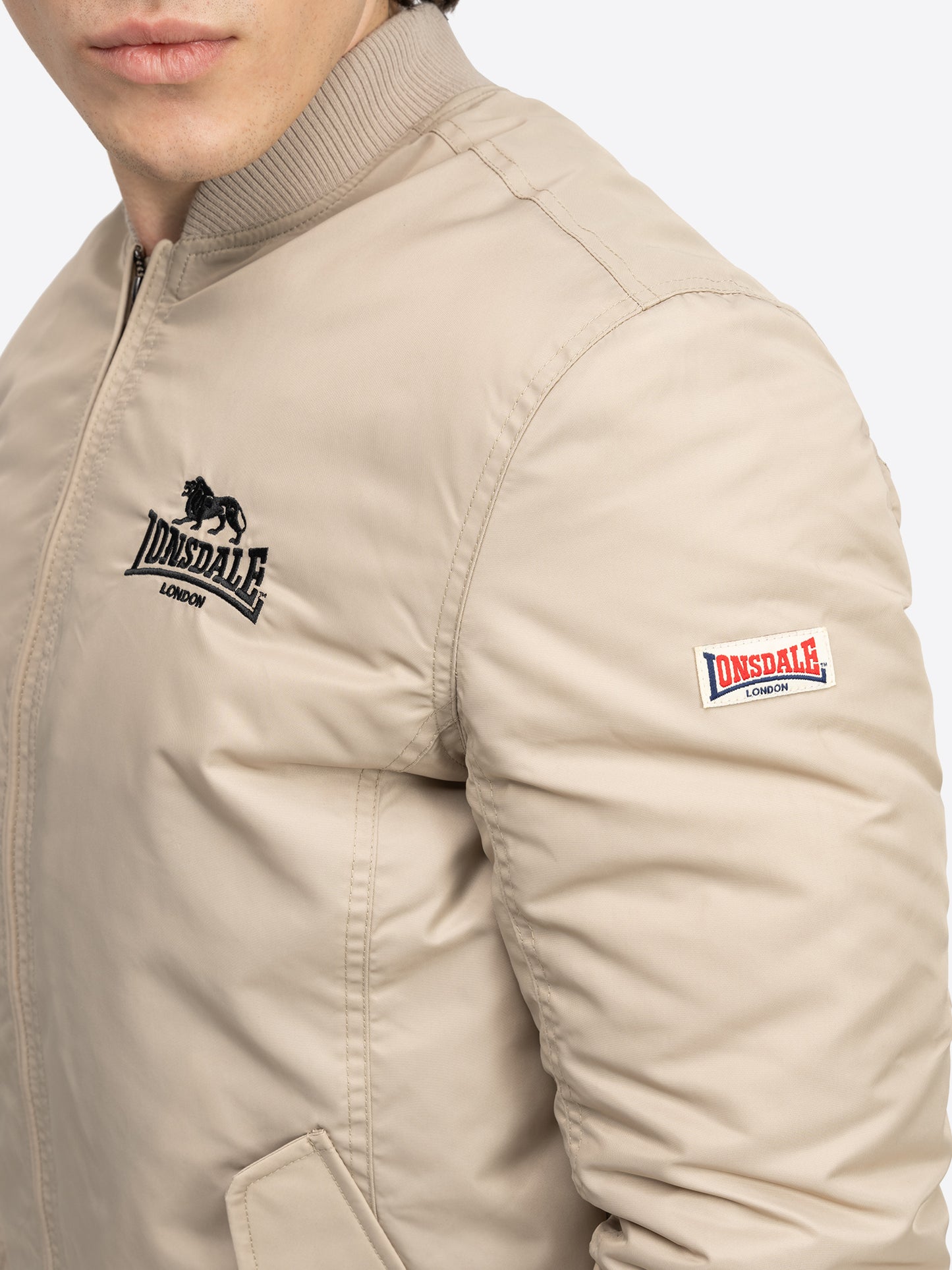Lonsdale 117090 Tern Hill Jacke Sand