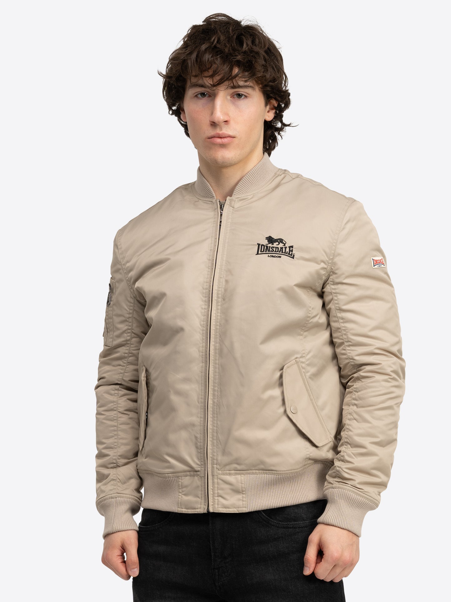 Lonsdale 117090 Tern Hill Jacke Sand