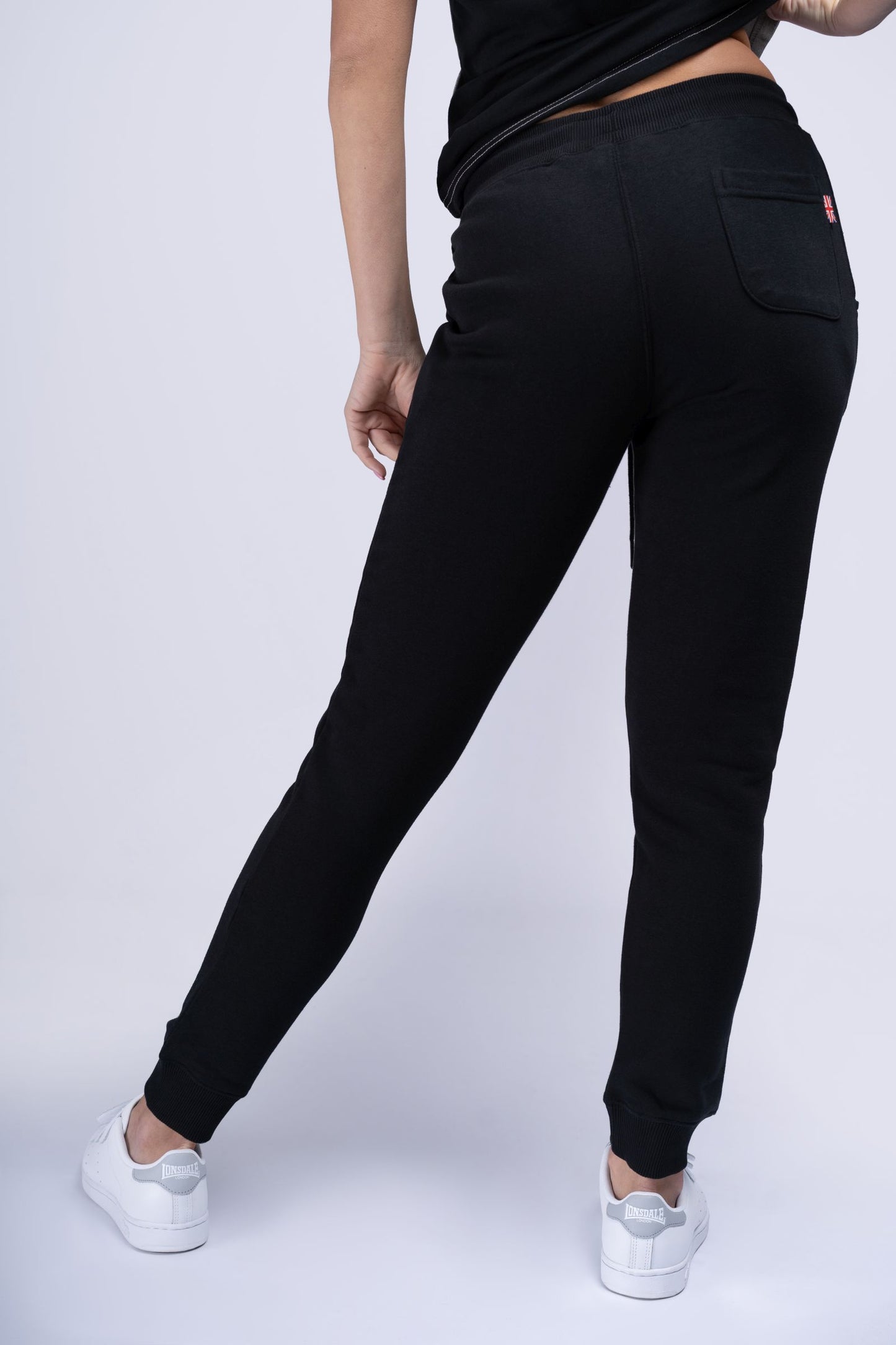 Lonsdale 117096 Ladies Weycroft Jogginghose Schwarz