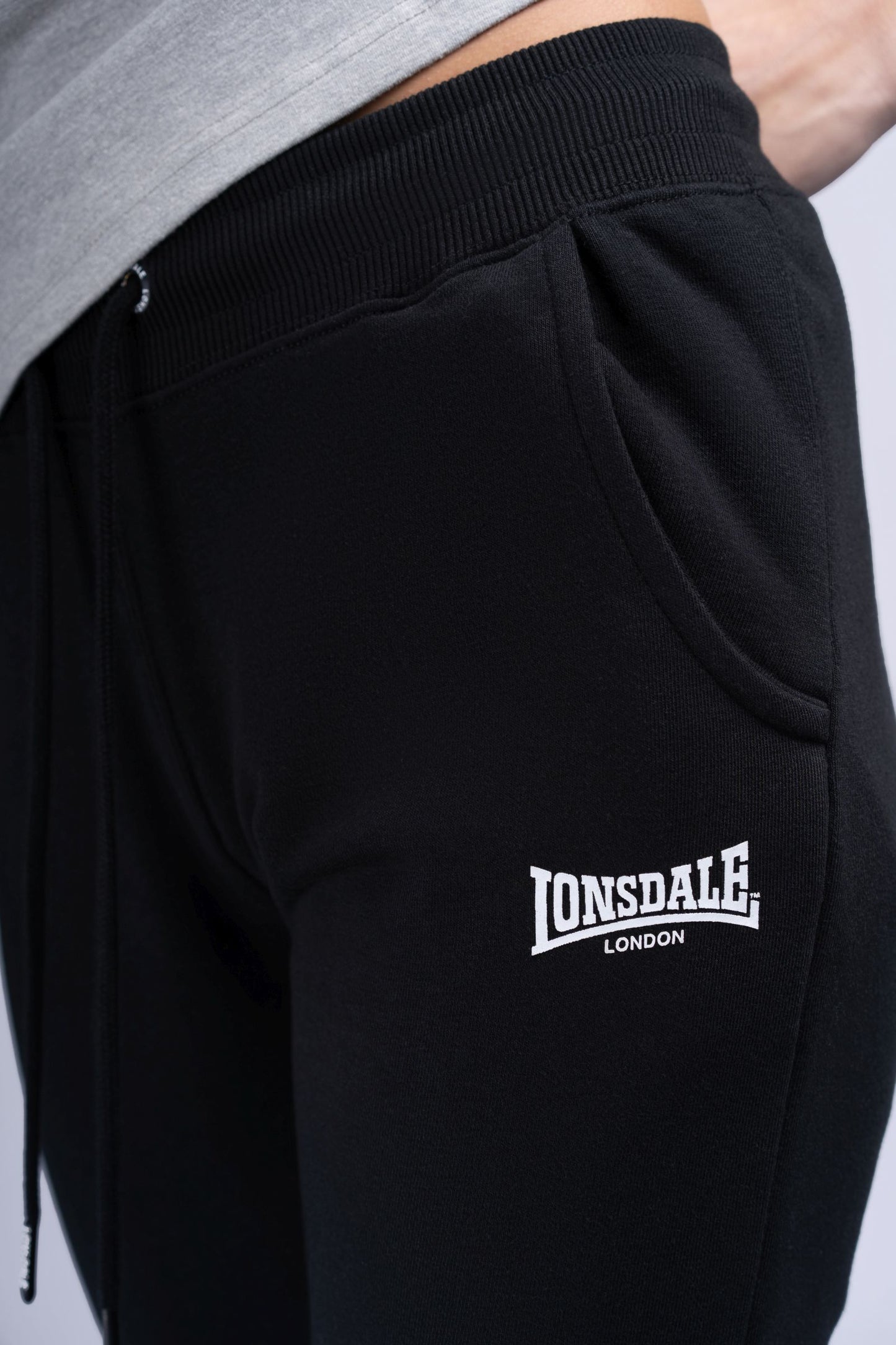 Lonsdale 117096 Ladies Weycroft Jogginghose Schwarz