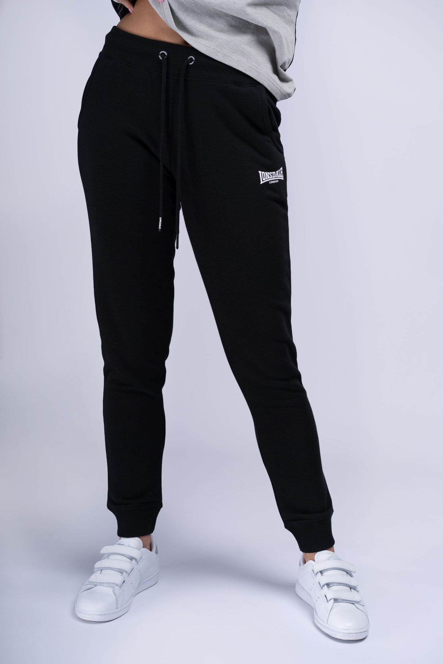 Lonsdale 117096 Ladies Weycroft Jogginghose Schwarz