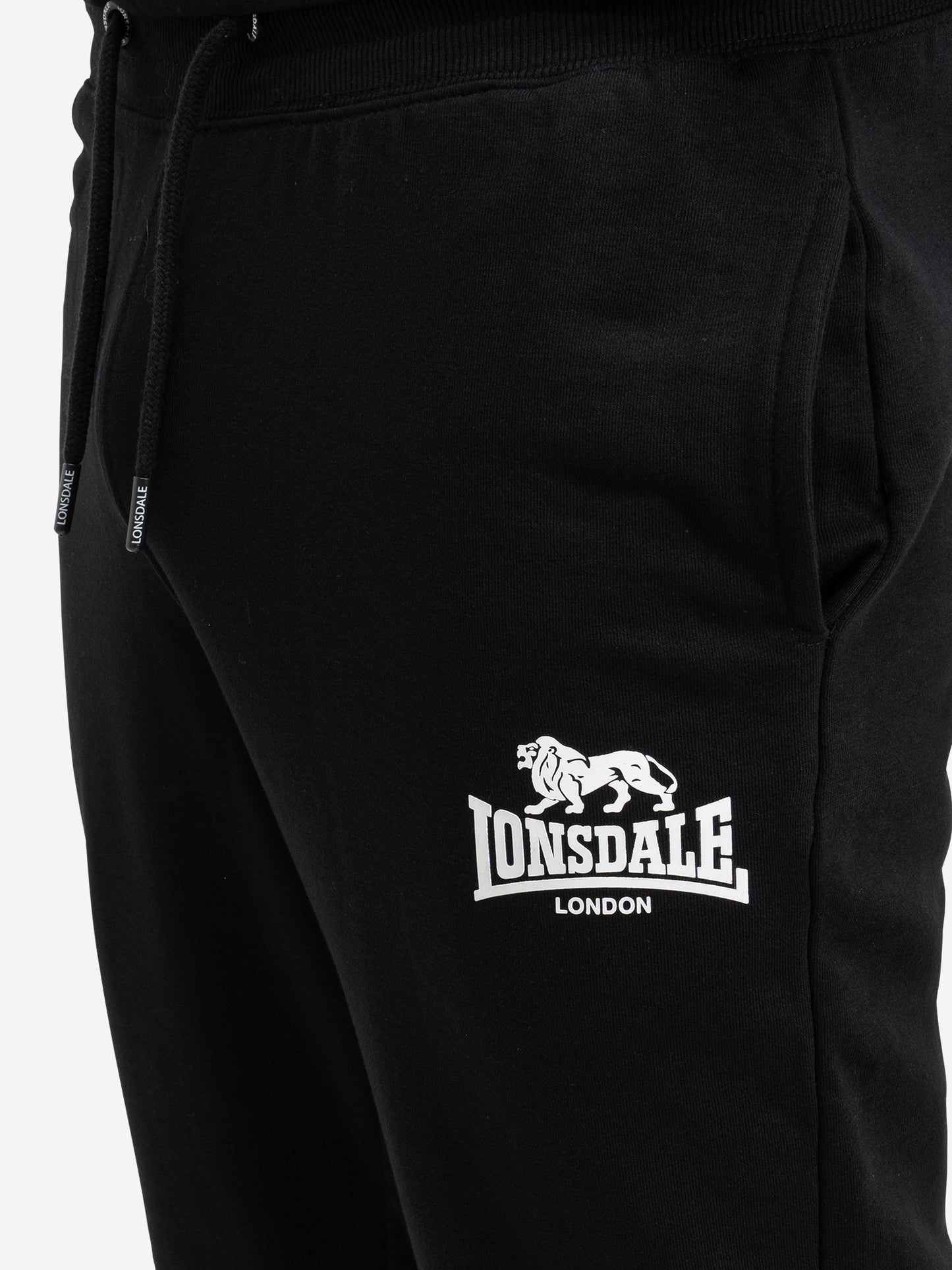 Lonsdale 117107 Pilsdon Jogginghose Schwarz