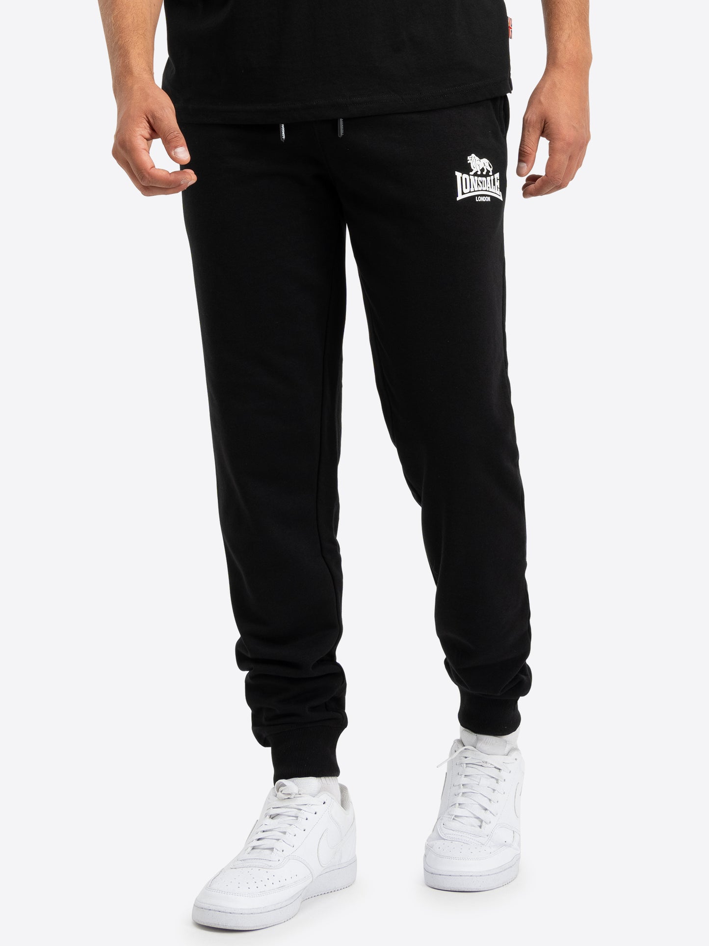 Lonsdale 117107 Pilsdon Jogginghose Schwarz