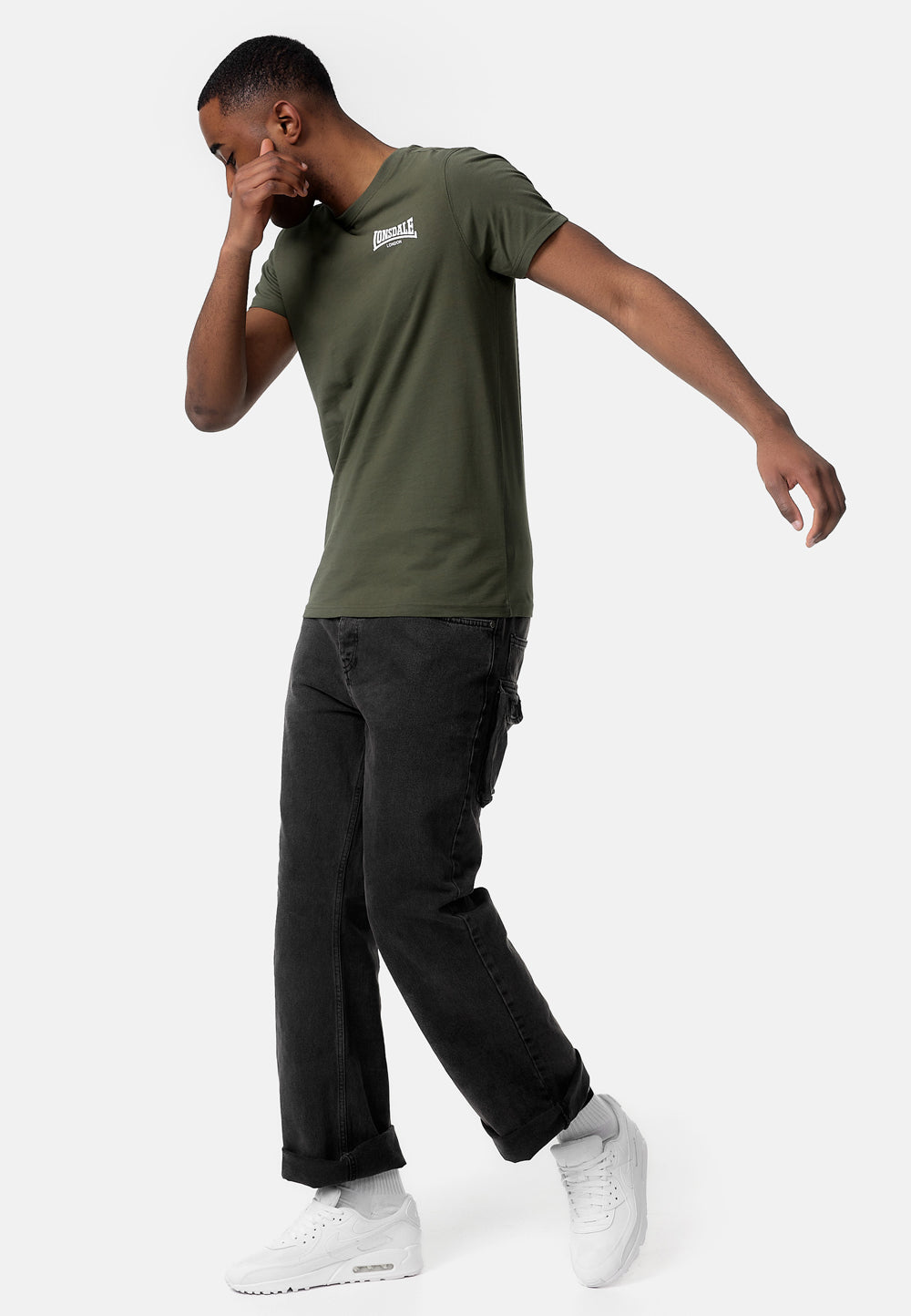 Lonsdale 117108 Elmdon T-Shirt - Olive