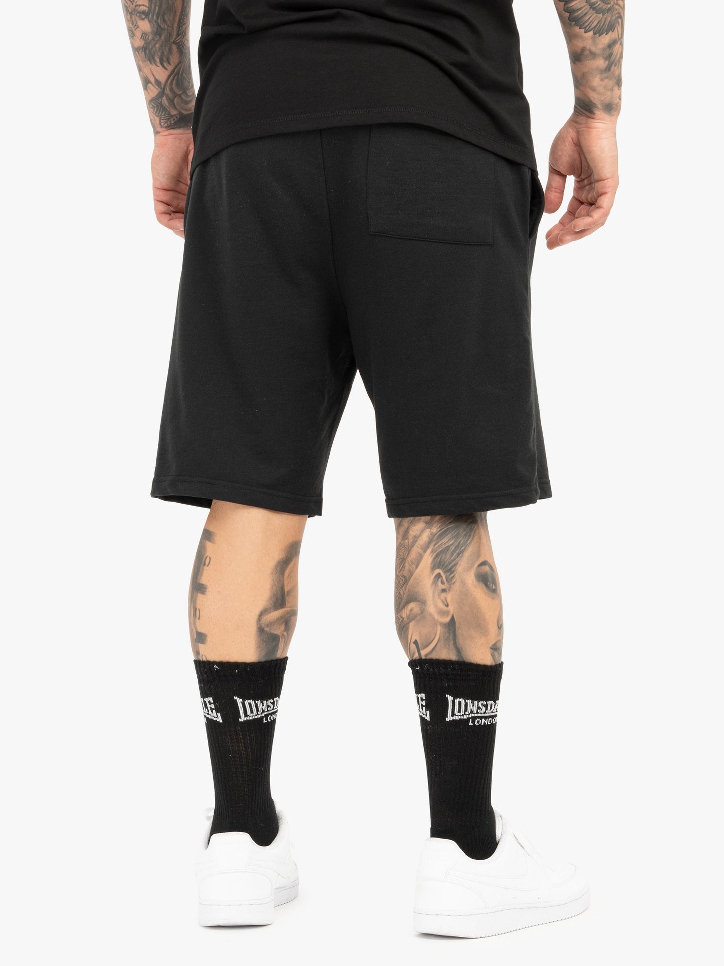 Lonsdale 117111 Fringford Shorts Schwarz