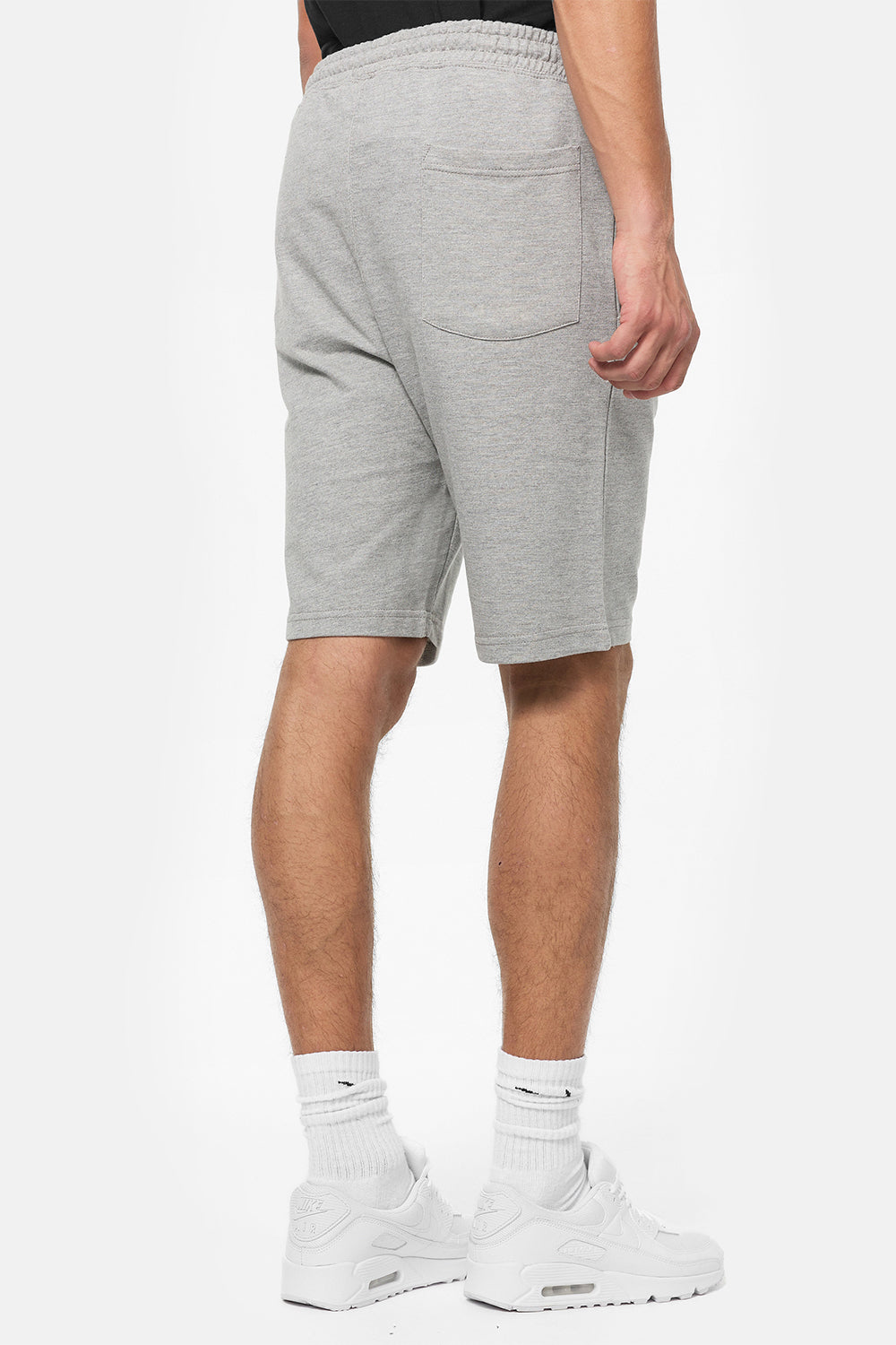 Lonsdale 117111 Fringford Shorts Marl Grey