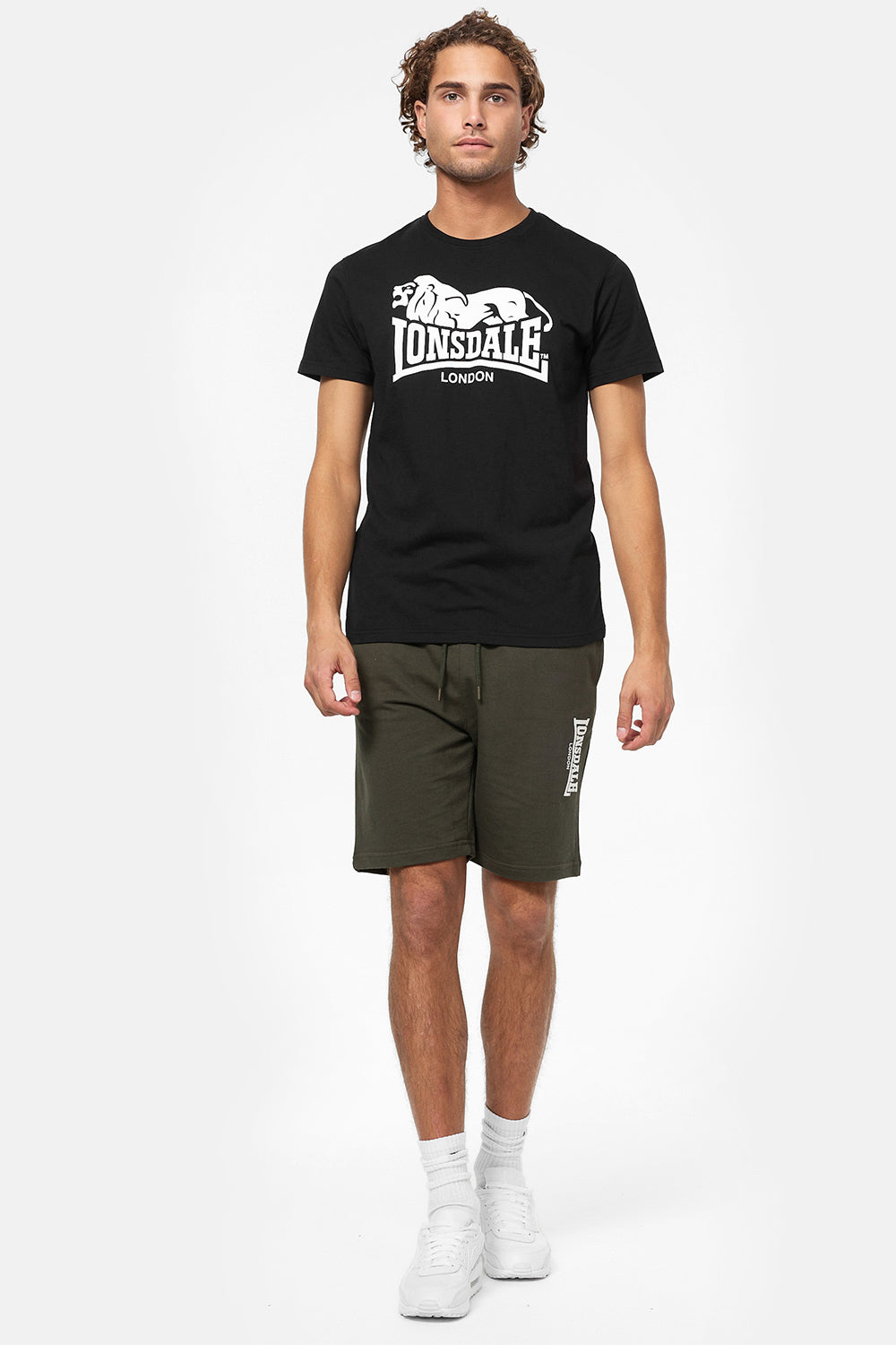 Lonsdale 117111 Fringford Shorts Olive