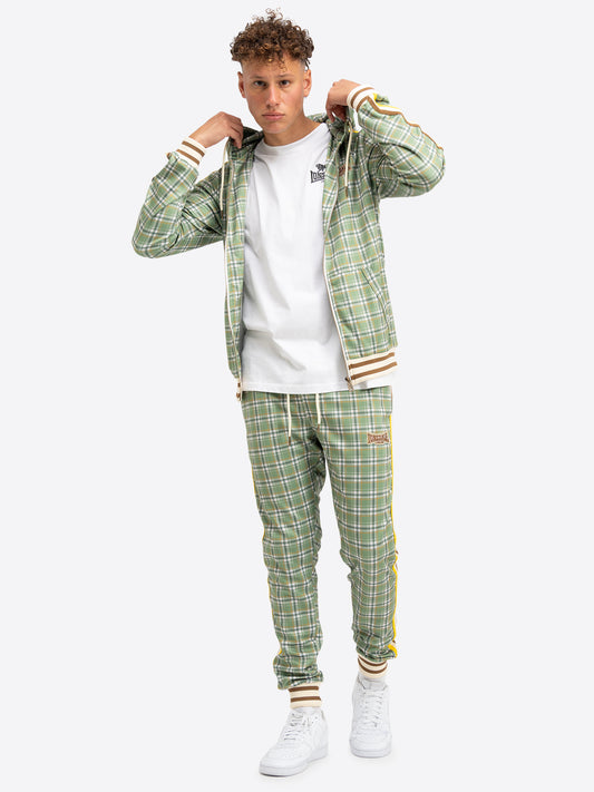 Lonsdale 117117 Littlestone Jogginganzug Grün/Gelb/Ecru