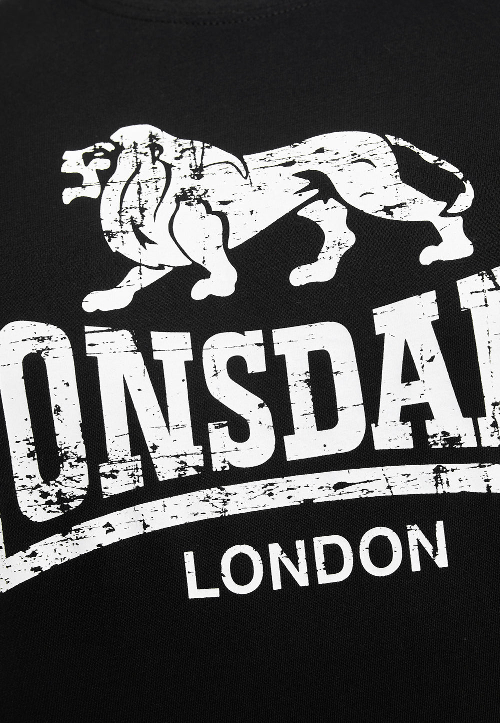 Lonsdale 117119 Silverhill T-Shirt Schwarz