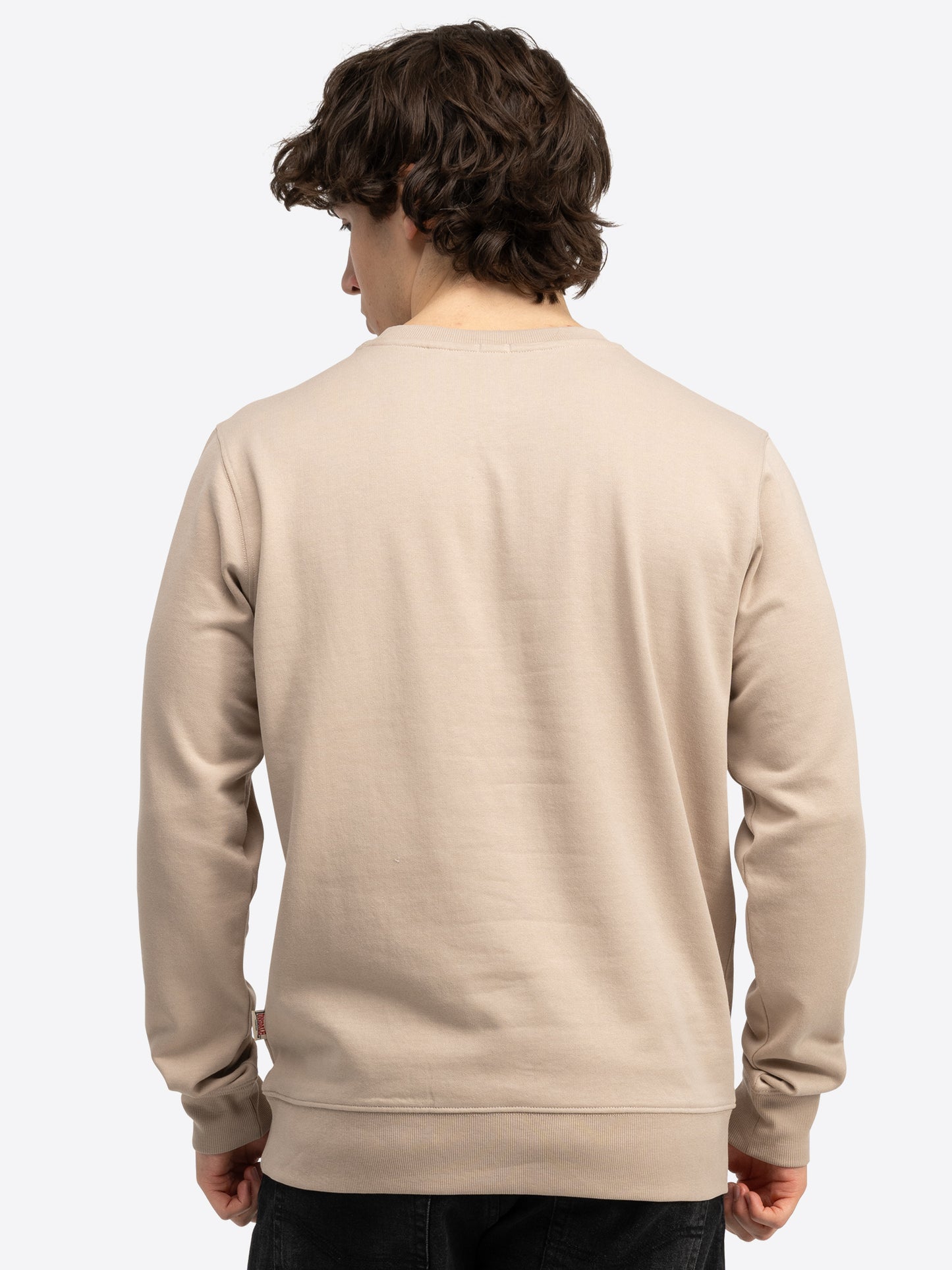 Lonsdale 117136 Lympstone Sweatshirt Sand