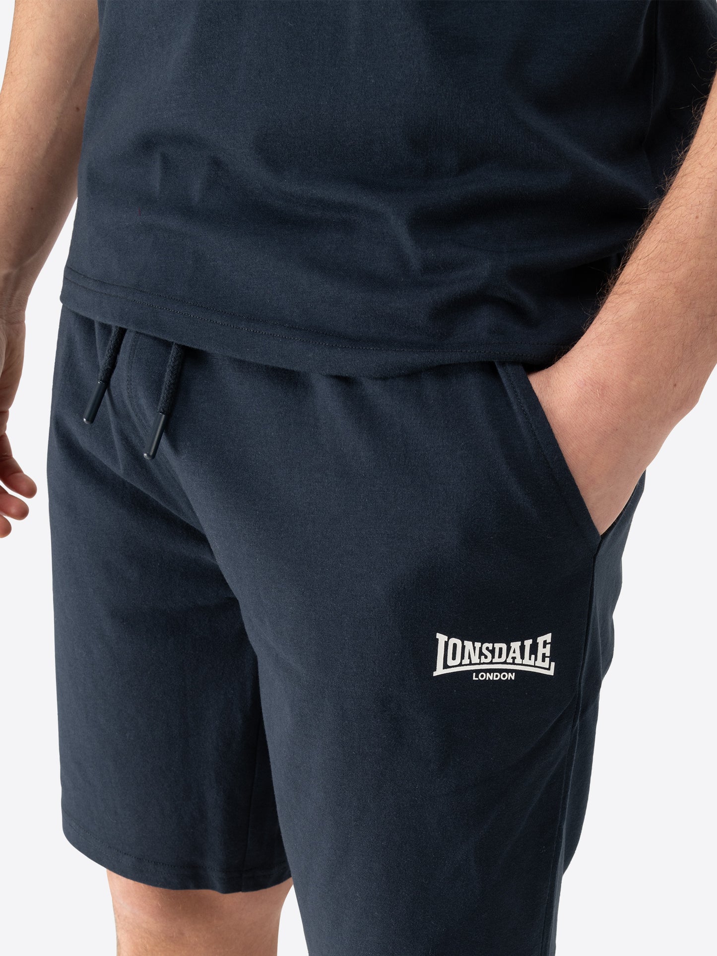 Lonsdale 117193 Moy T-Shirt/Short Set Dark Navy