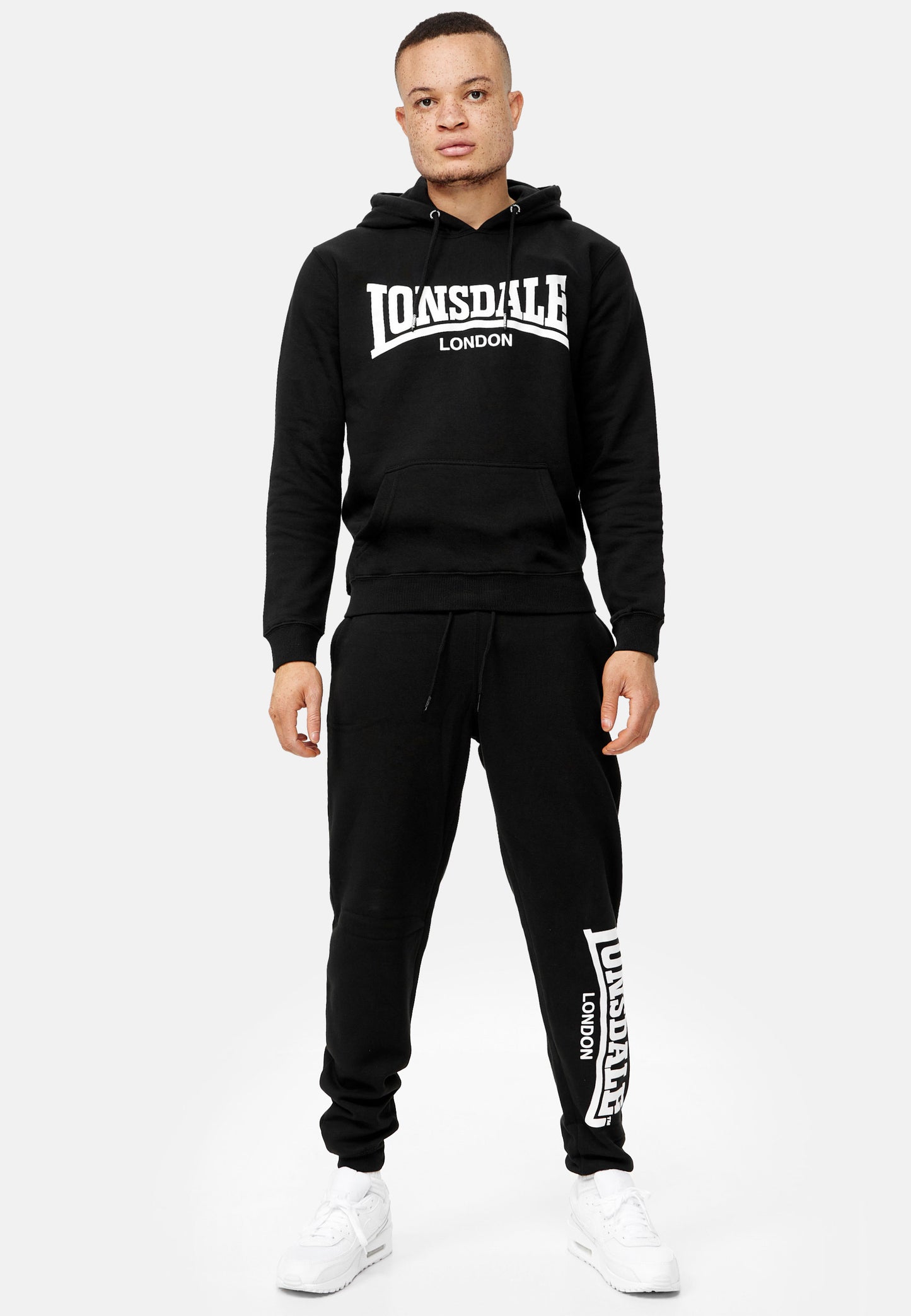 Lonsdale 117199 Cloudy Jogginganzug Schwarz